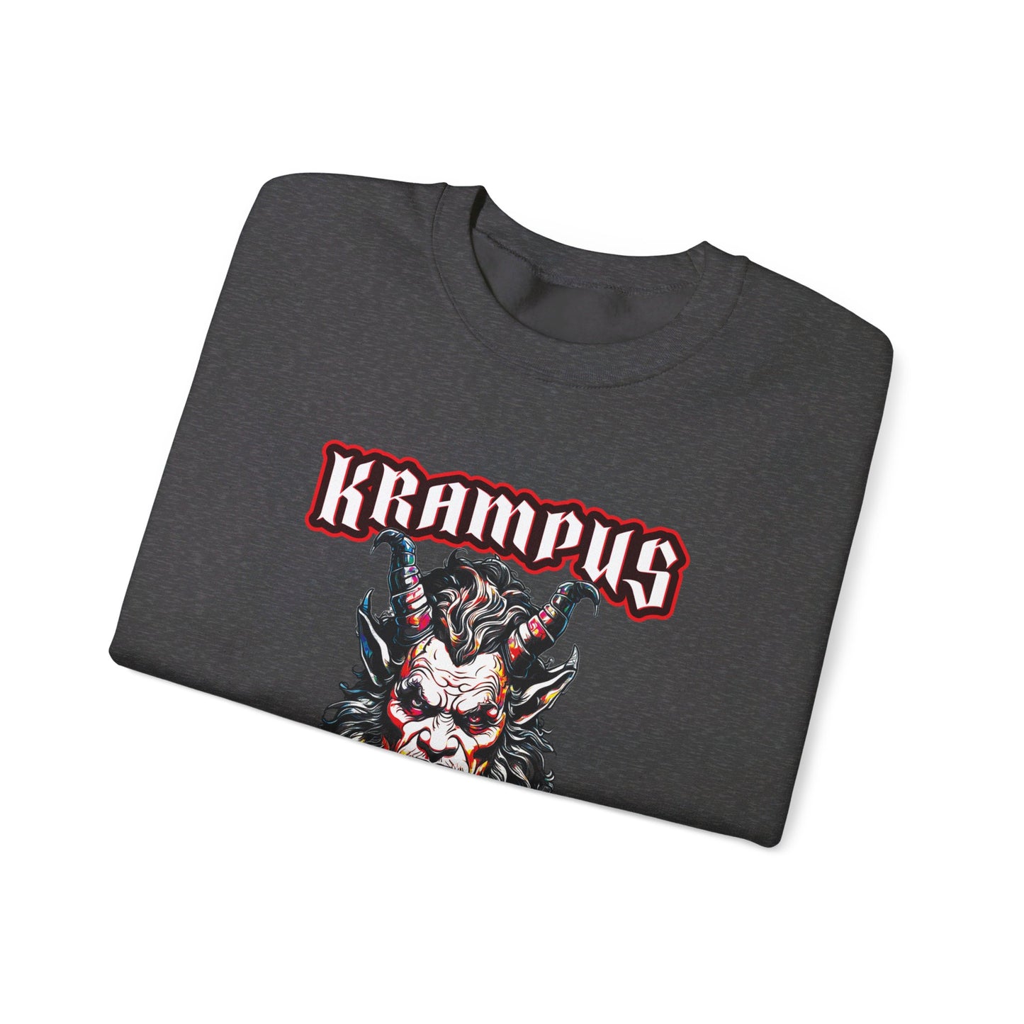 Krampus Knows You're a Little Naughty (Dick edition) - Unisex Heavy Blend⢠Crewneck Sweatshirt