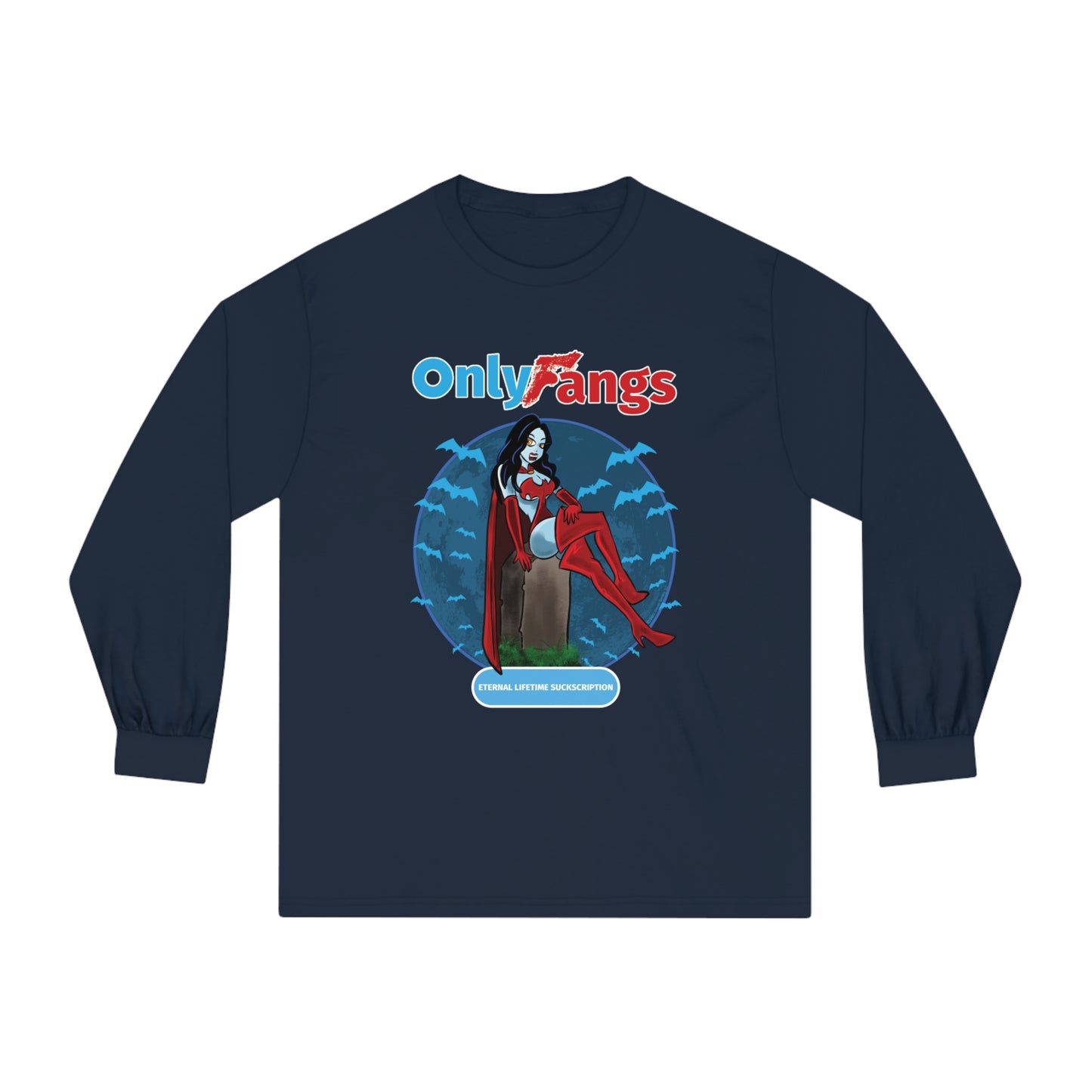 Only Fangs - Unisex Classic Long Sleeve T-Shirt