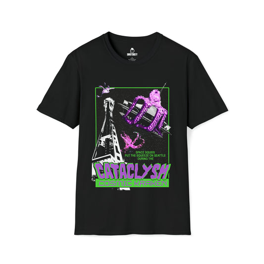 Cataclysm of the Cosmic Kraken - Unisex Softstyle T-Shirt