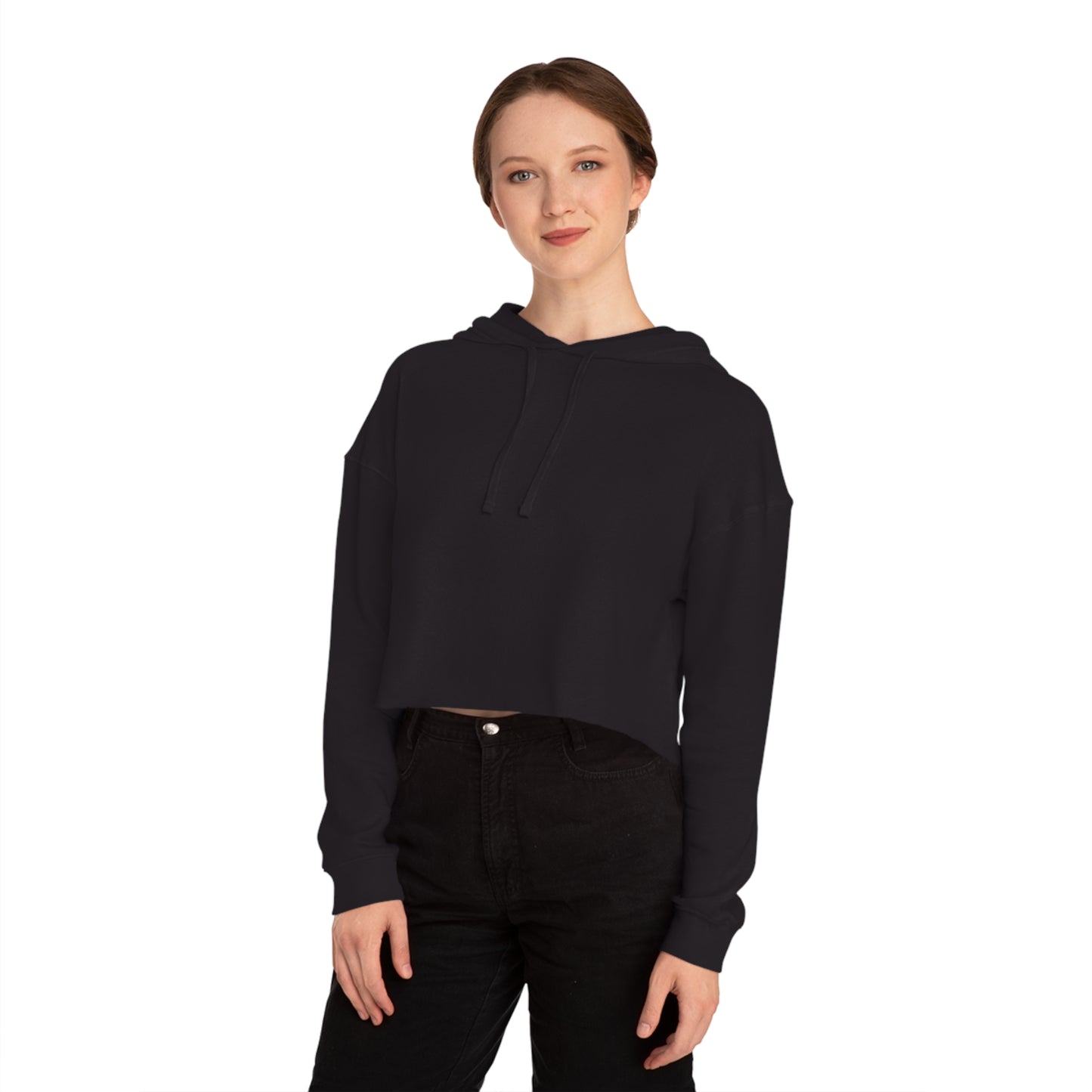 Only Fangs - Women’s Cropped Hooded Sweatshirt