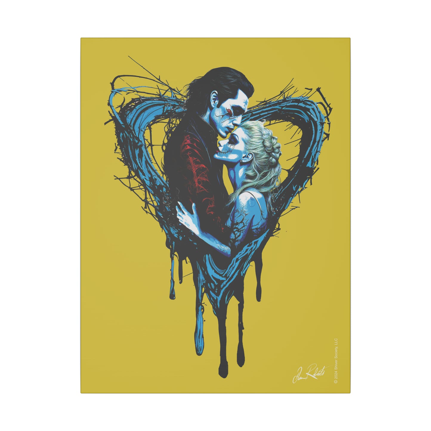 Undying Love - Giclée Print Canvas