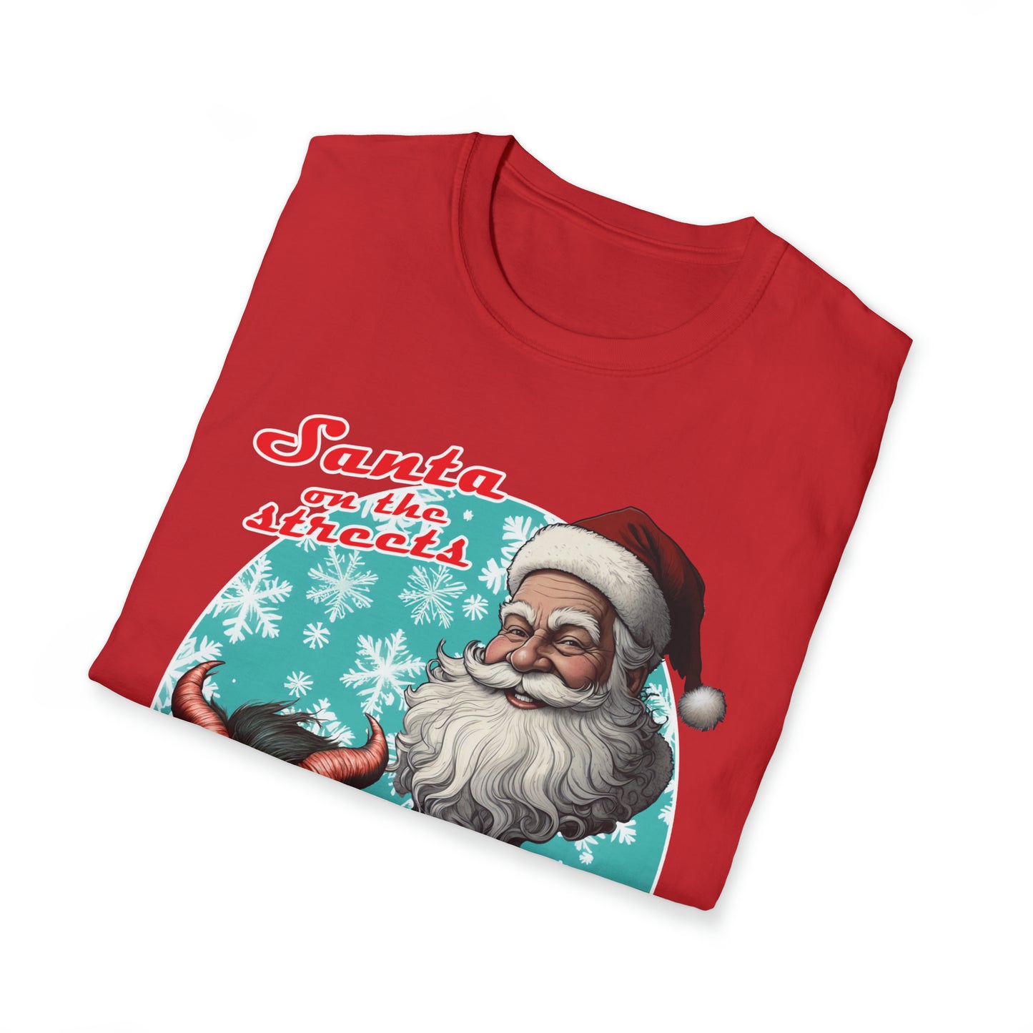 Krampus in the Sheets - Unisex Softstyle T-Shirt