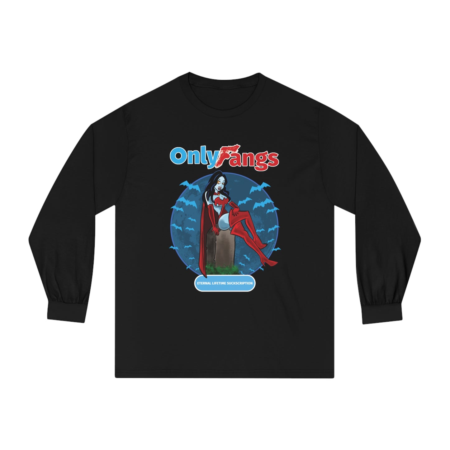 Only Fangs - Unisex Classic Long Sleeve T-Shirt