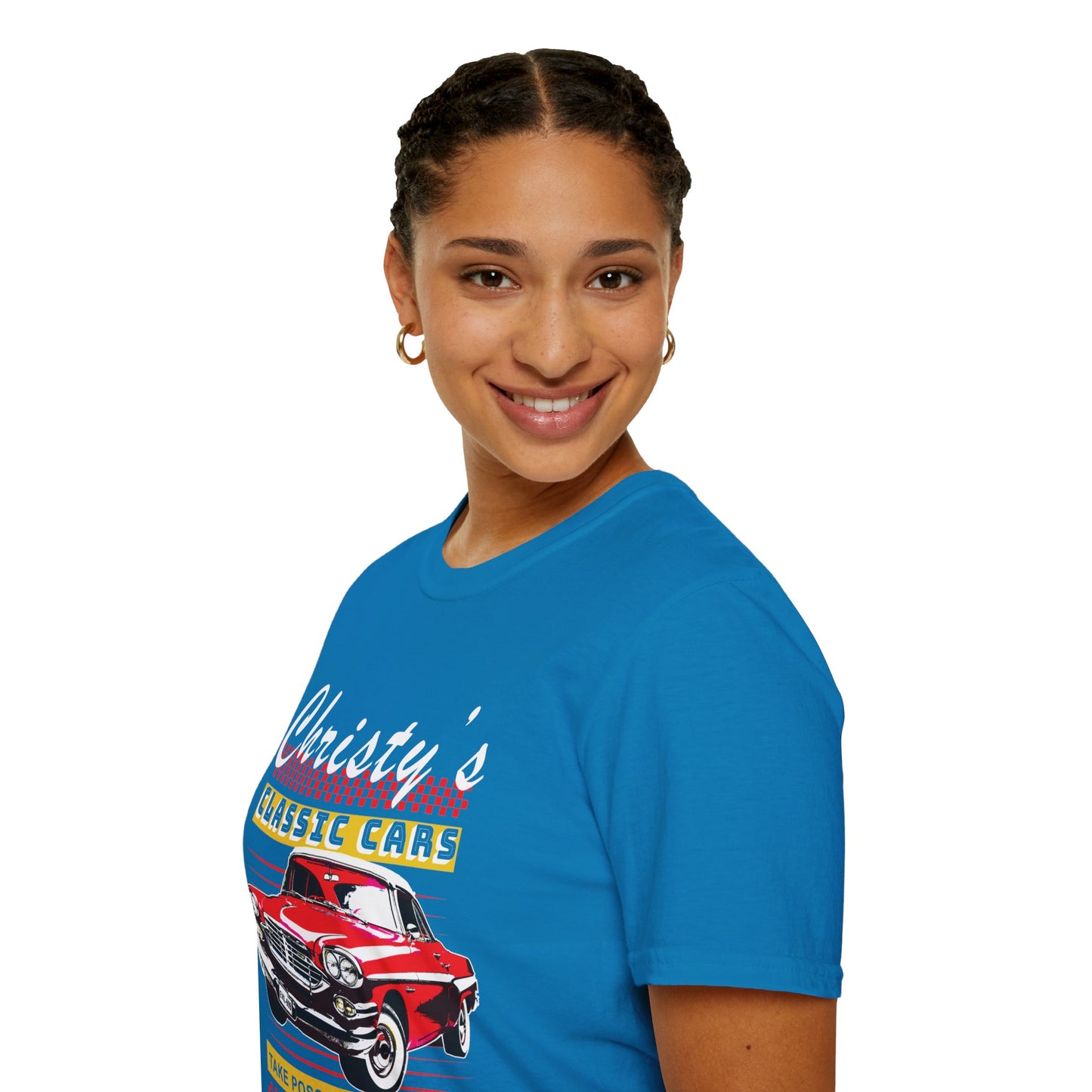 Christy's Classic Cars - Unisex Softstyle T-Shirt