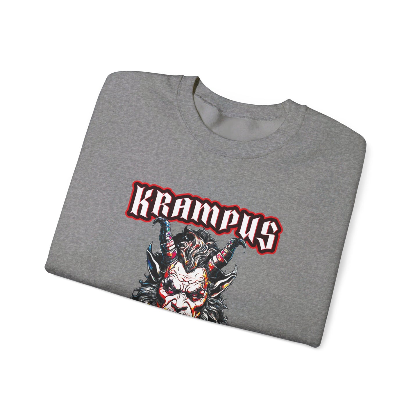 Krampus Knows You're a Little Naughty (Dick edition) - Unisex Heavy Blend™ Crewneck Sweatshirt