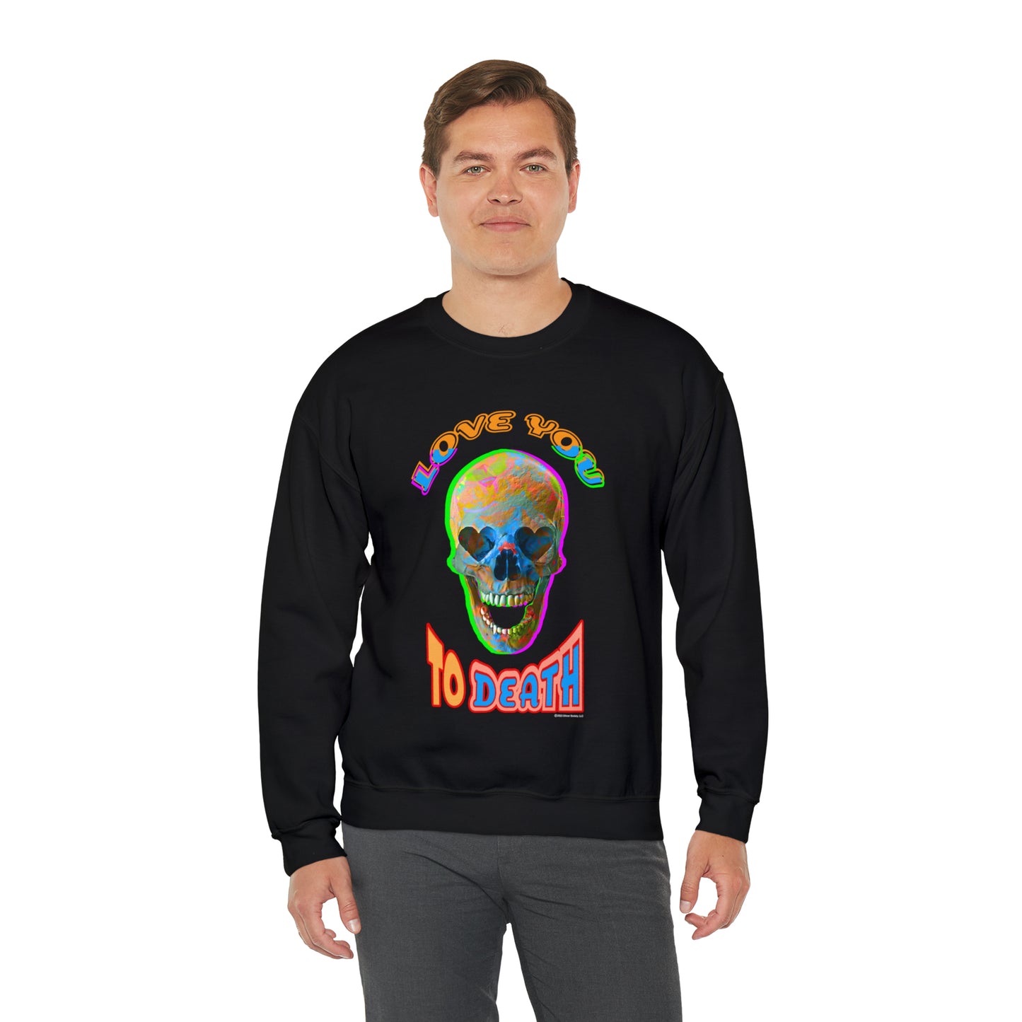 Love You to Death - Unisex Heavy Blend™ Crewneck Sweatshirt