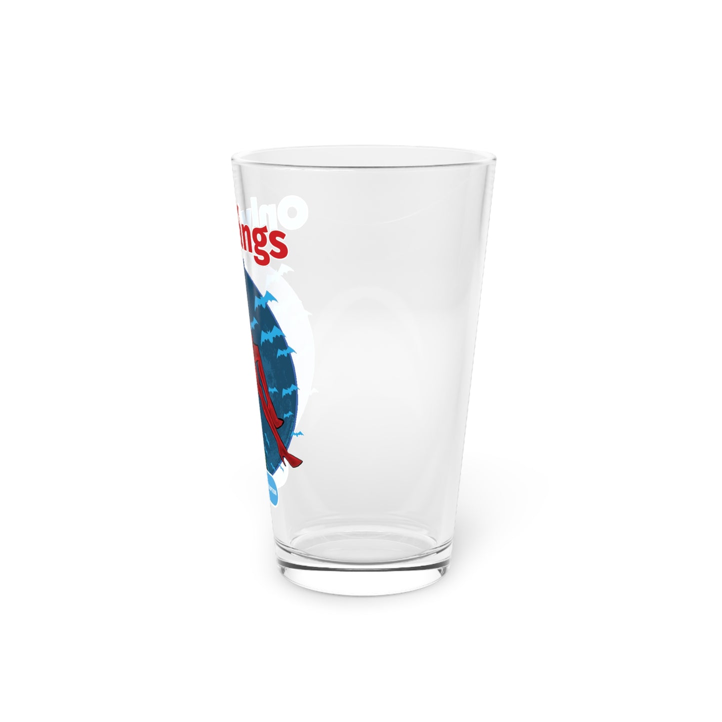 Only Fangs, Pint Glass, 16oz