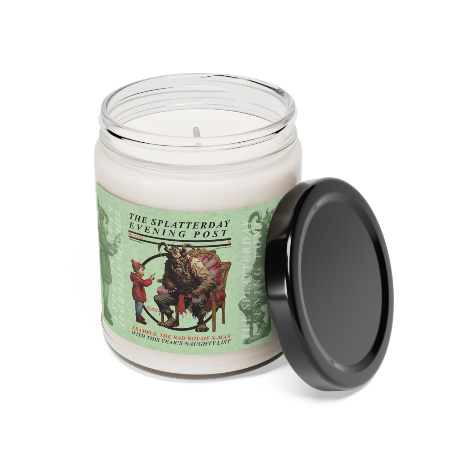 Splatterday Evening Post - Scented Soy Candle, 9oz