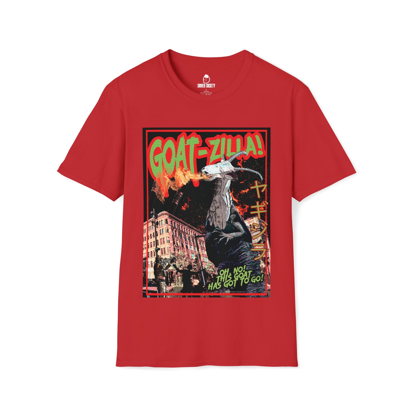 Goatzilla - Unisex Softstyle T-Shirt