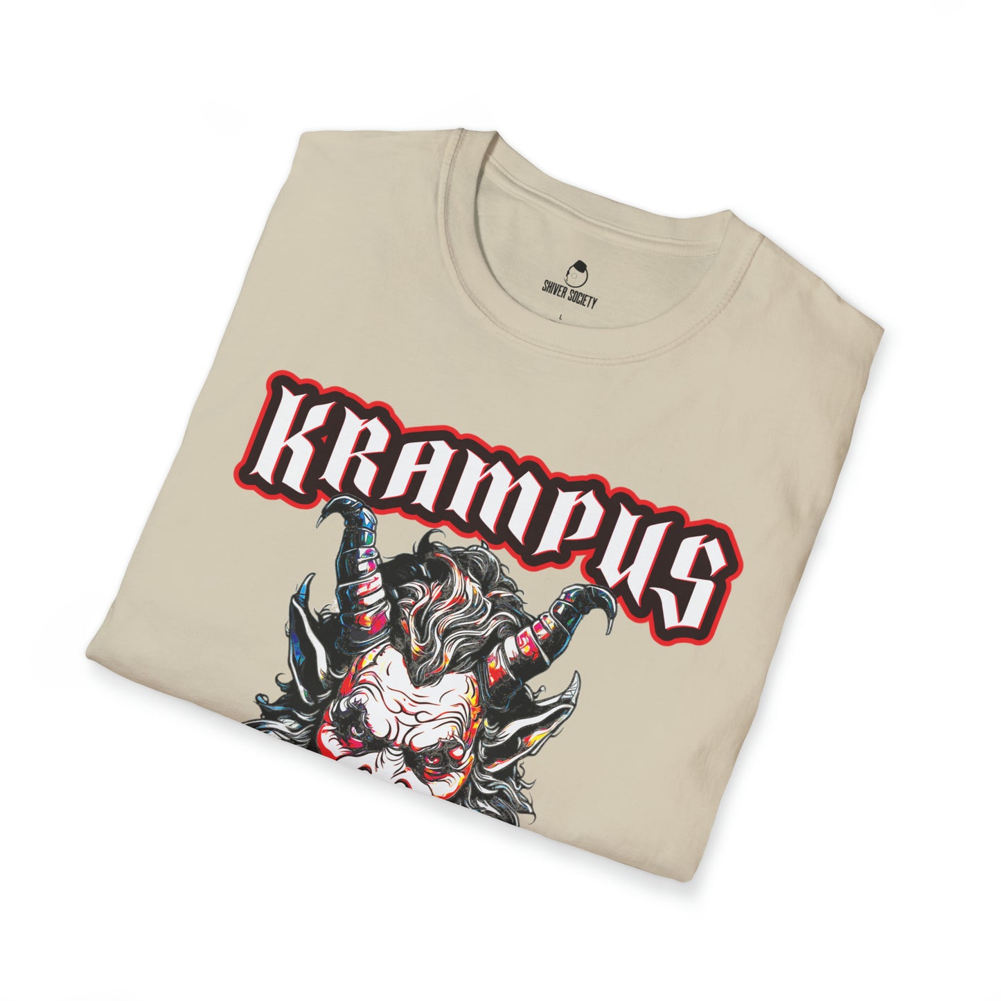 Krampus Knows You're a Little Naughty (Dick edition) - Unisex Softstyle T-Shirt