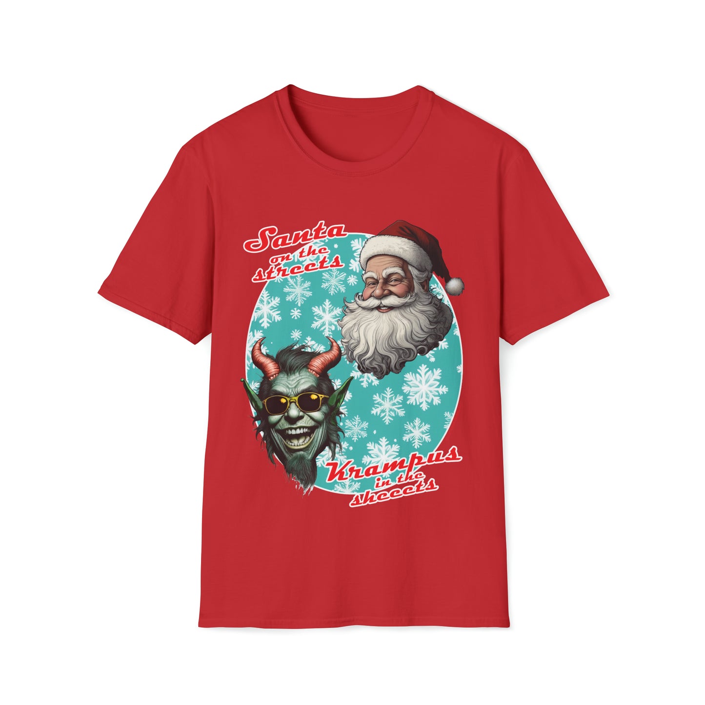 Krampus in the Sheets - Unisex Softstyle T-Shirt