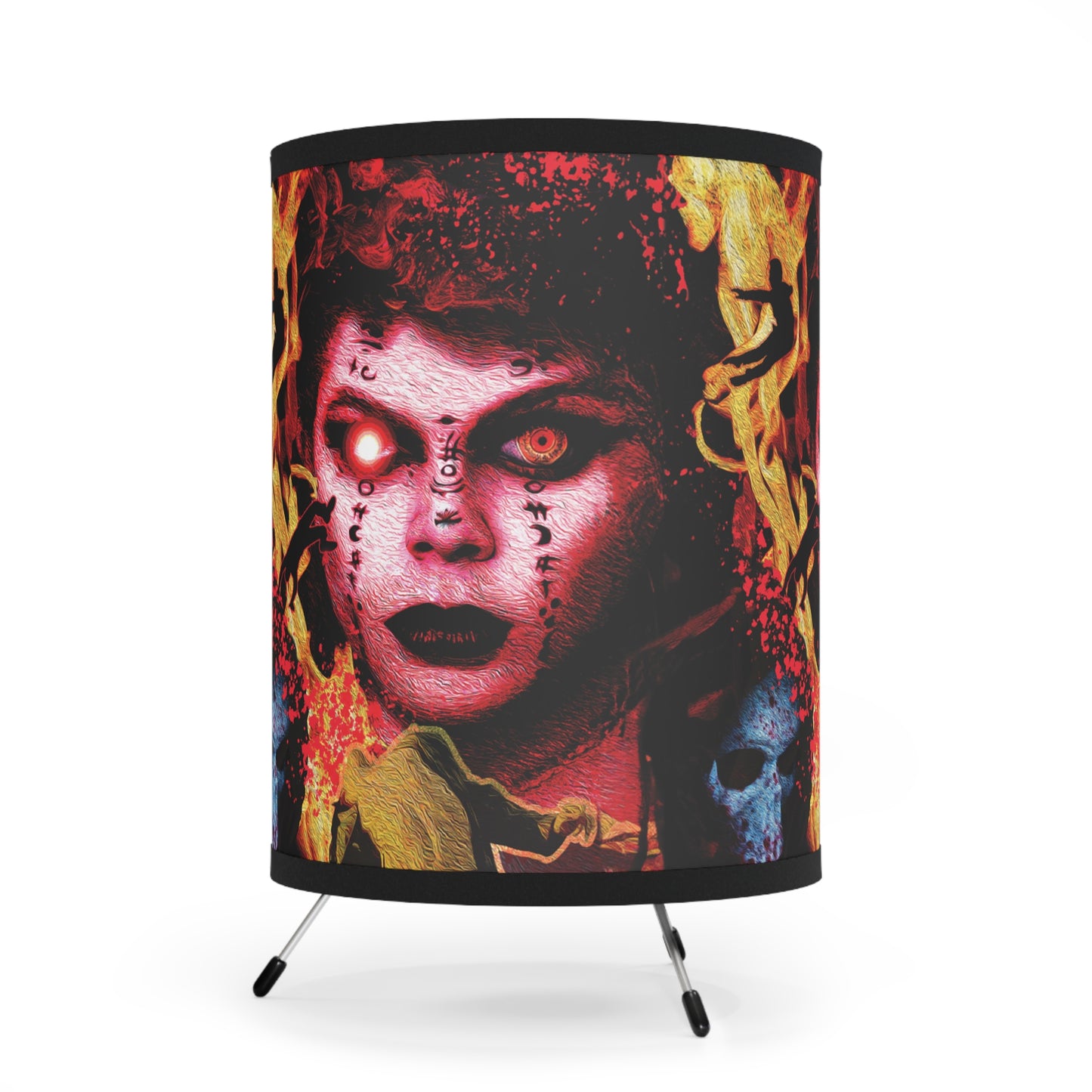 Devil Woman - Tripod Lamp