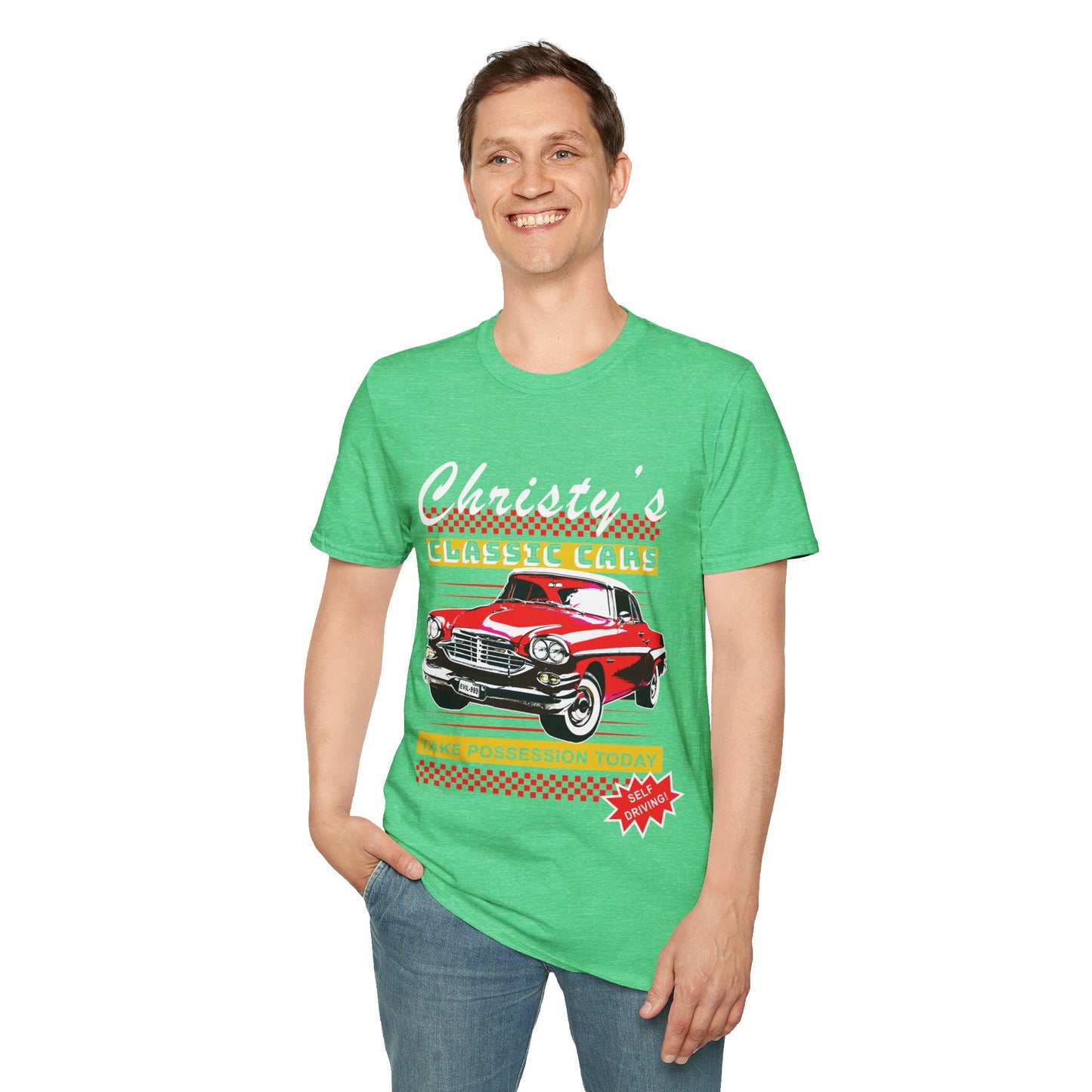 Christy's Classic Cars - Unisex Softstyle T-Shirt