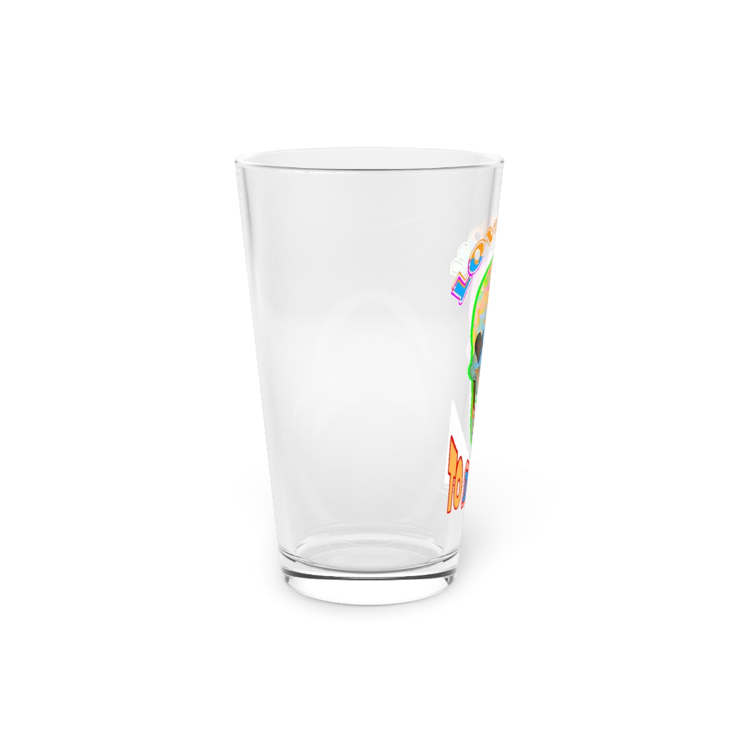 Love You to Death - Pint Glass, 16oz