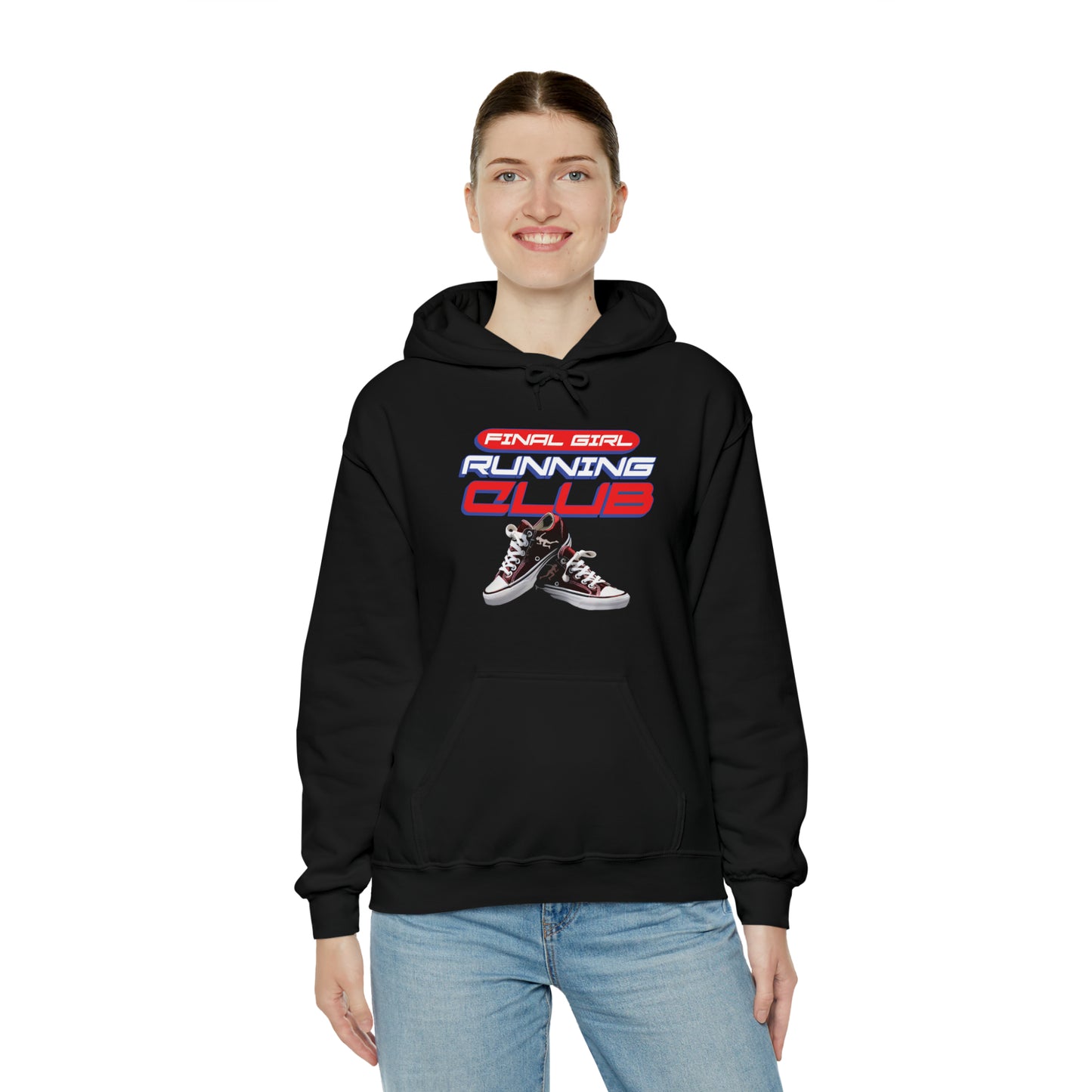 Final Girl Running Club, Unisex Heavy Blend™ Hooded Sweatshirt