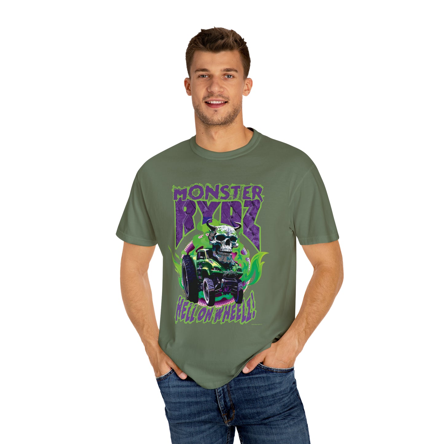 Monster Rydz, Hell on Wheelz! - Unisex T-shirt