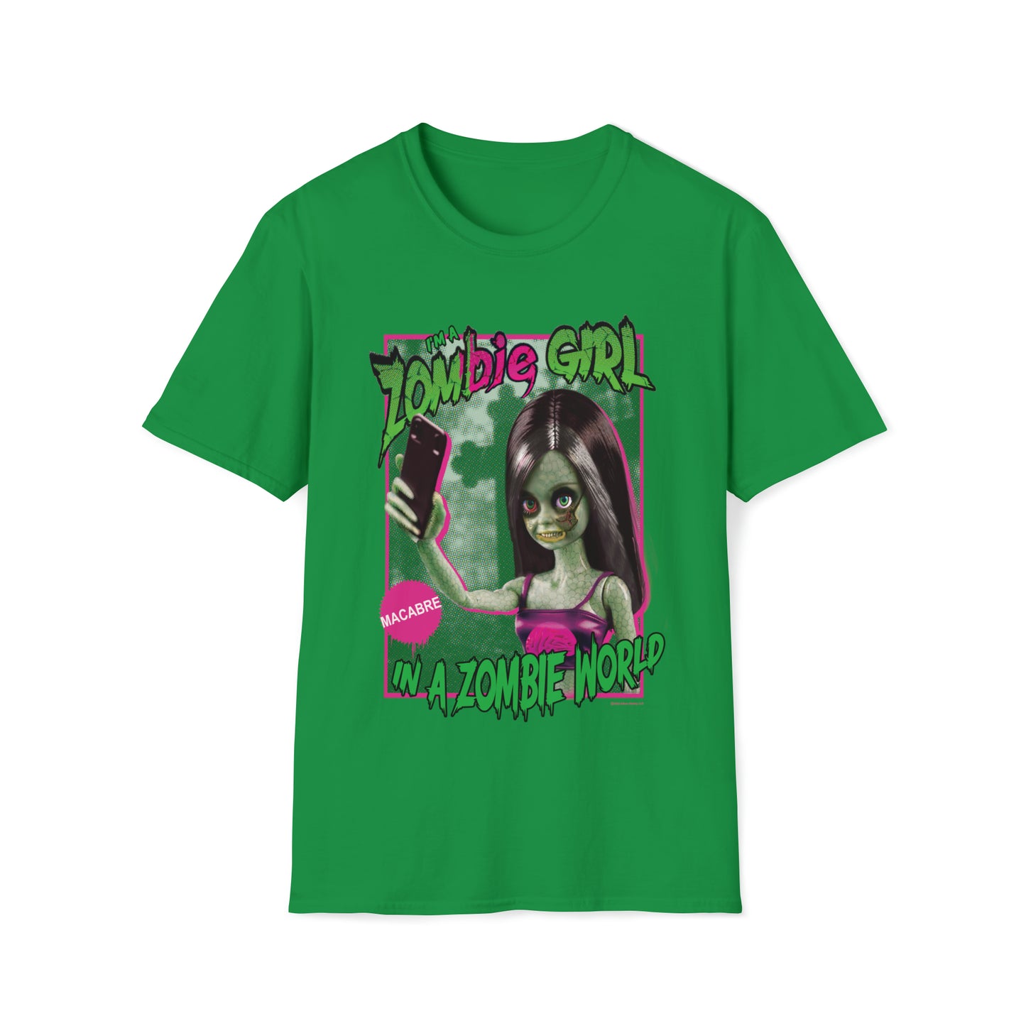 Zombie Girl - Unisex Softstyle T-Shirt