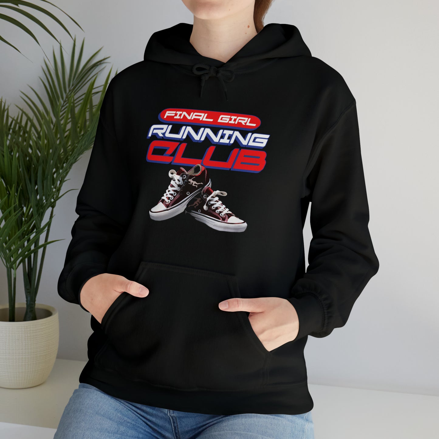 Final Girl Running Club, Unisex Heavy Blend™ Hooded Sweatshirt