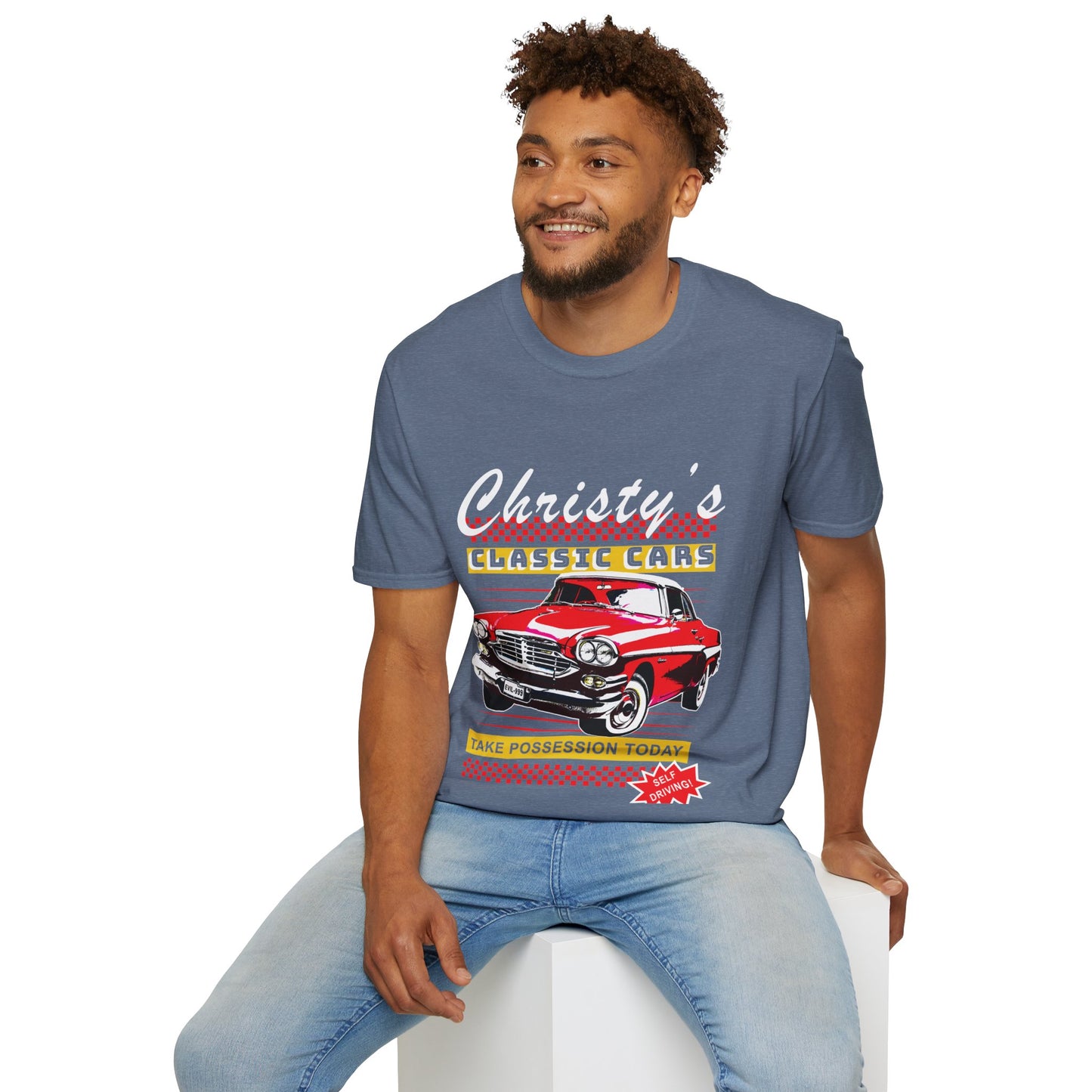 Christy's Classic Cars - Unisex Softstyle T-Shirt