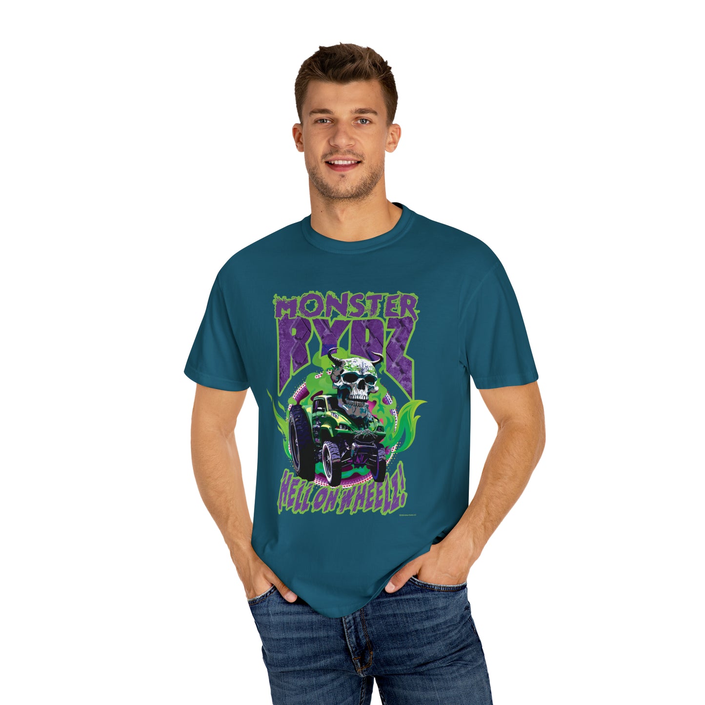 Monster Rydz, Hell on Wheelz! - Unisex T-shirt