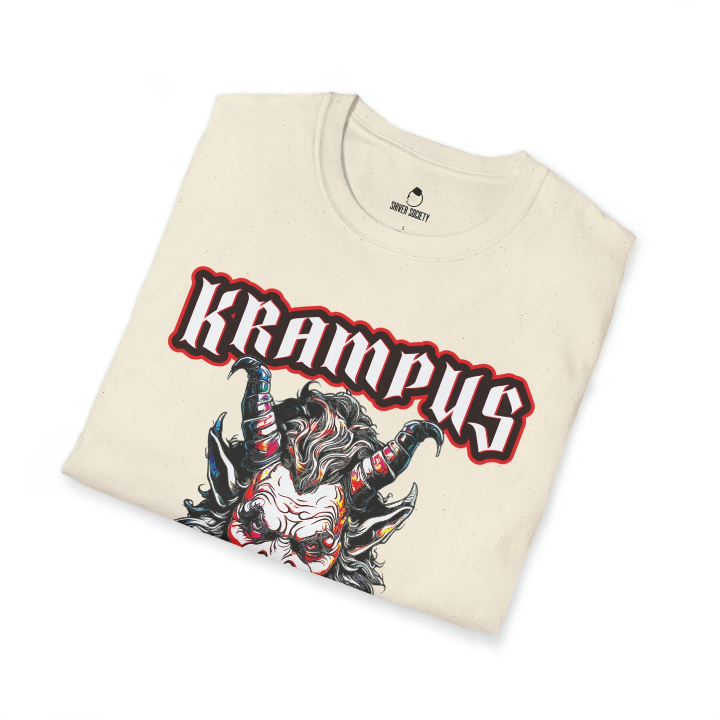 Krampus Knows You're a Little Naughty (Dick edition) - Unisex Softstyle T-Shirt