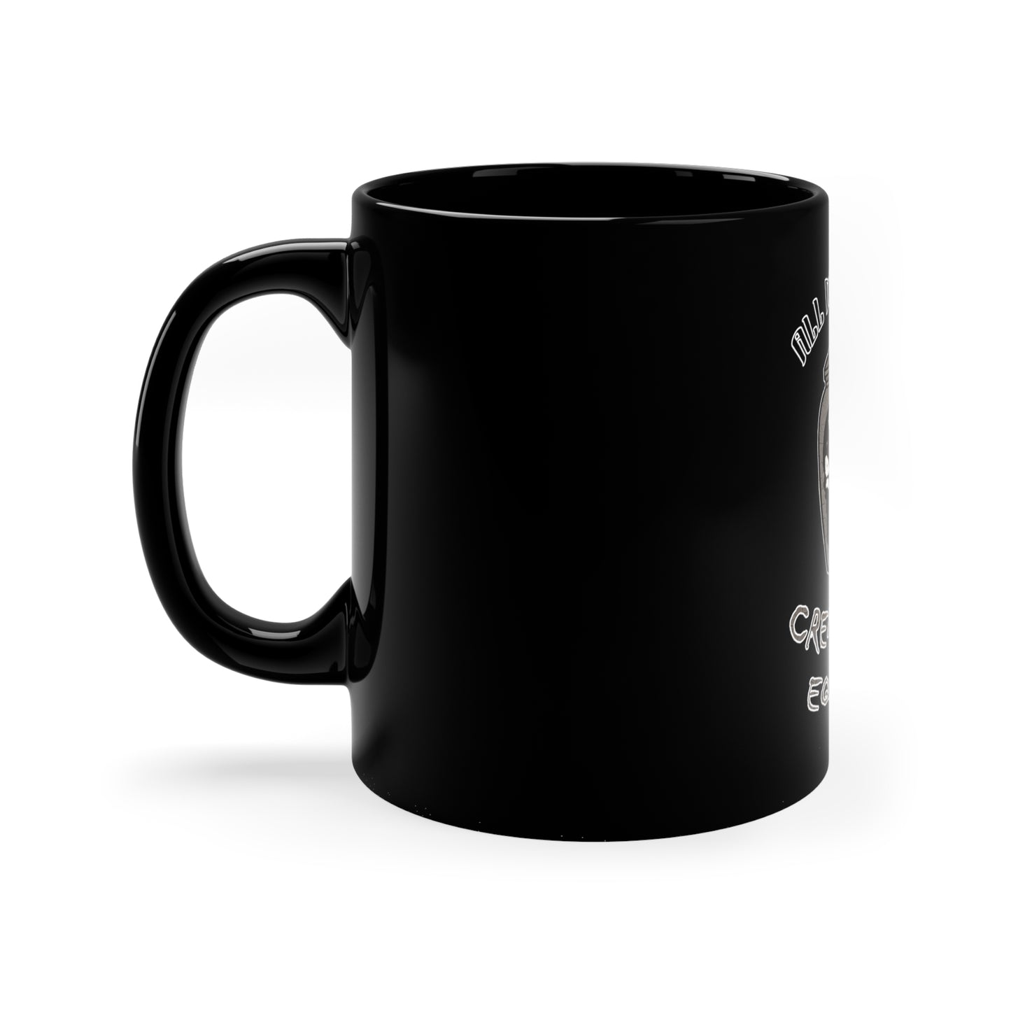 All Men are Cremated Equal - 11oz Black Mug