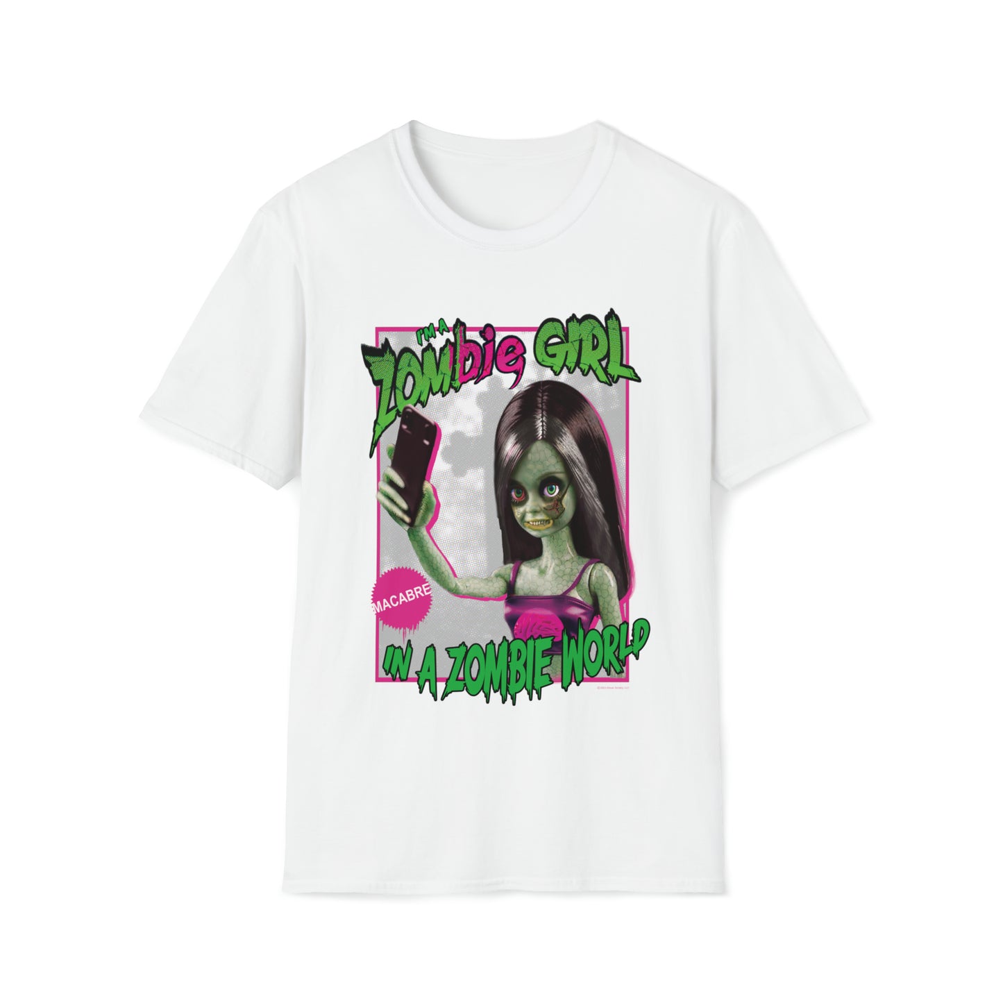 Zombie Girl - Unisex Softstyle T-Shirt