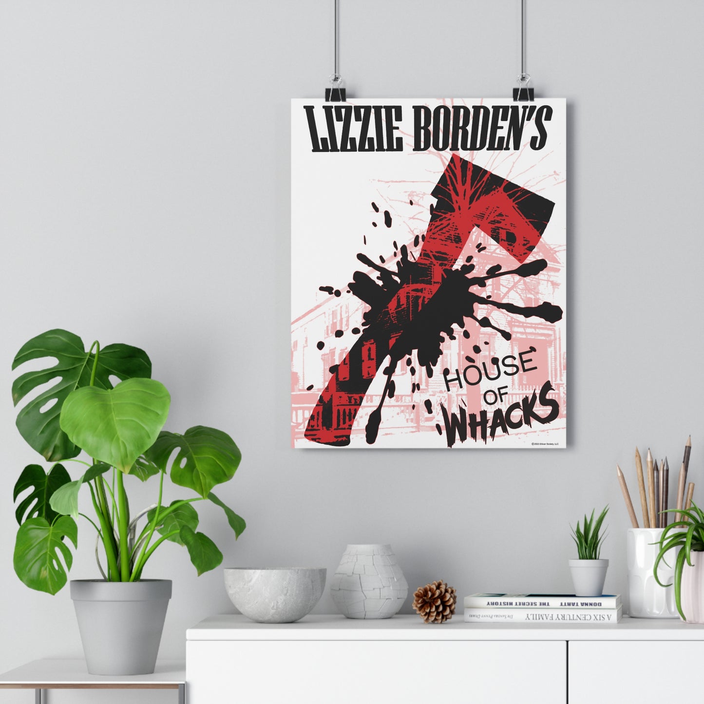 Lizzie Borden's House of Whacks - Giclée Art Print