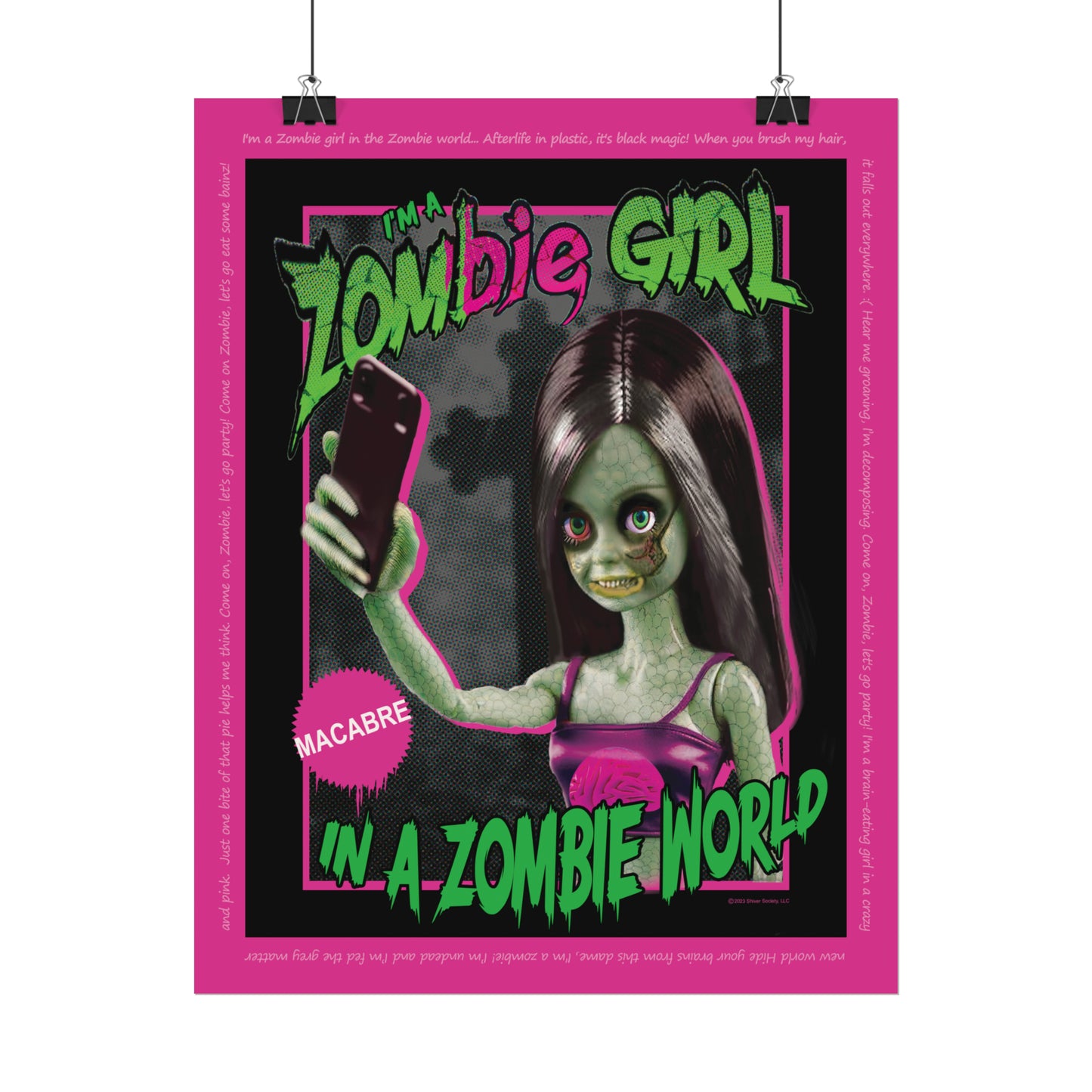 Zombie Girl - Poster