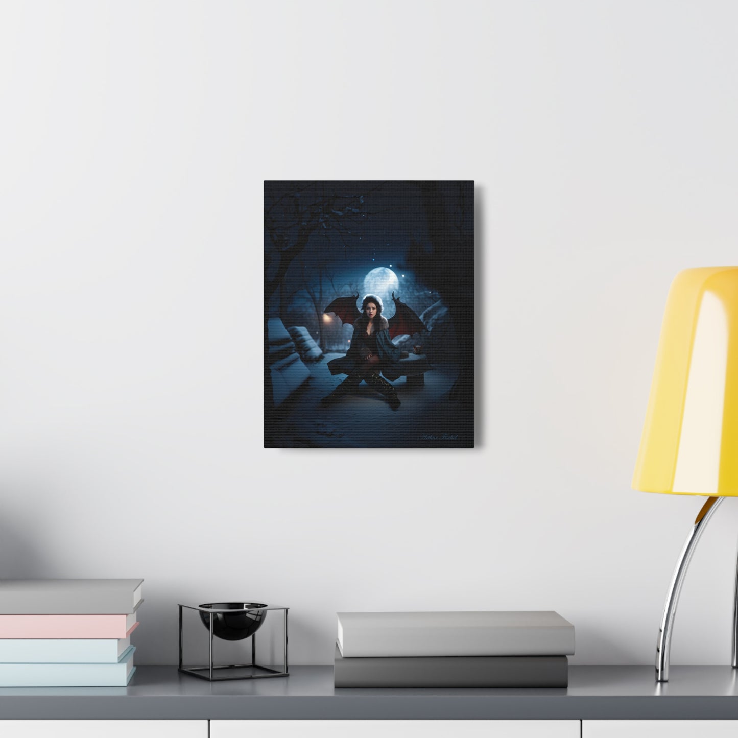 Vampire in Winter - Canvas