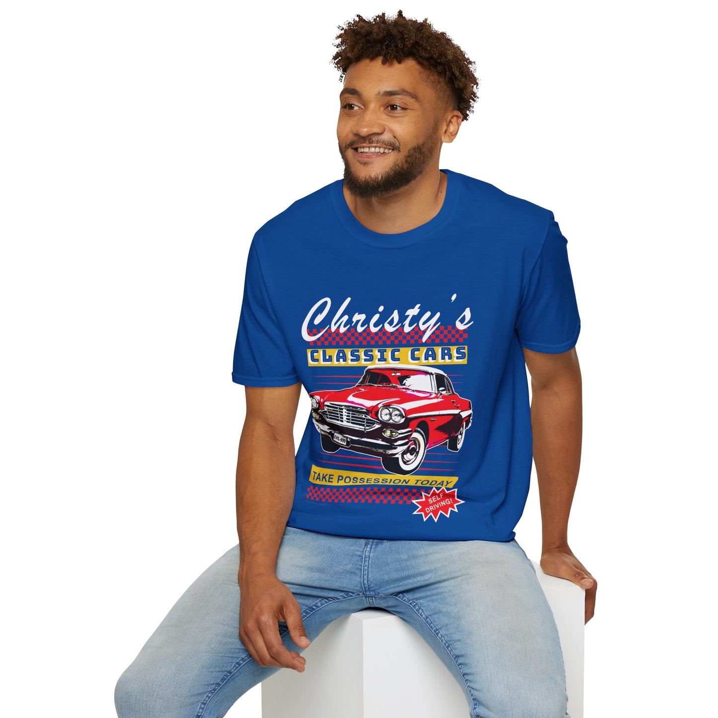 Christy's Classic Cars - Unisex Softstyle T-Shirt