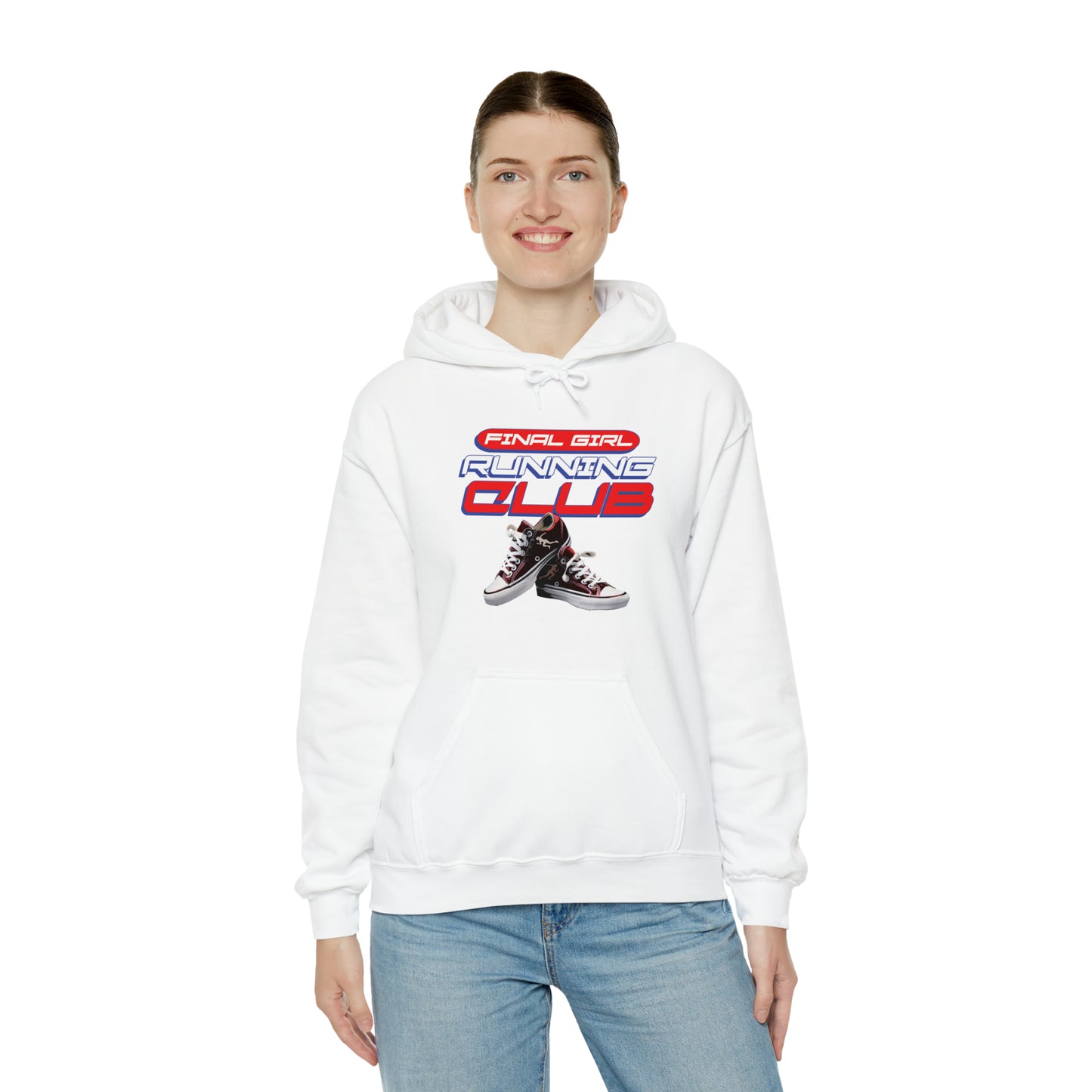 Final Girl Running Club, Unisex Heavy Blend™ Hooded Sweatshirt