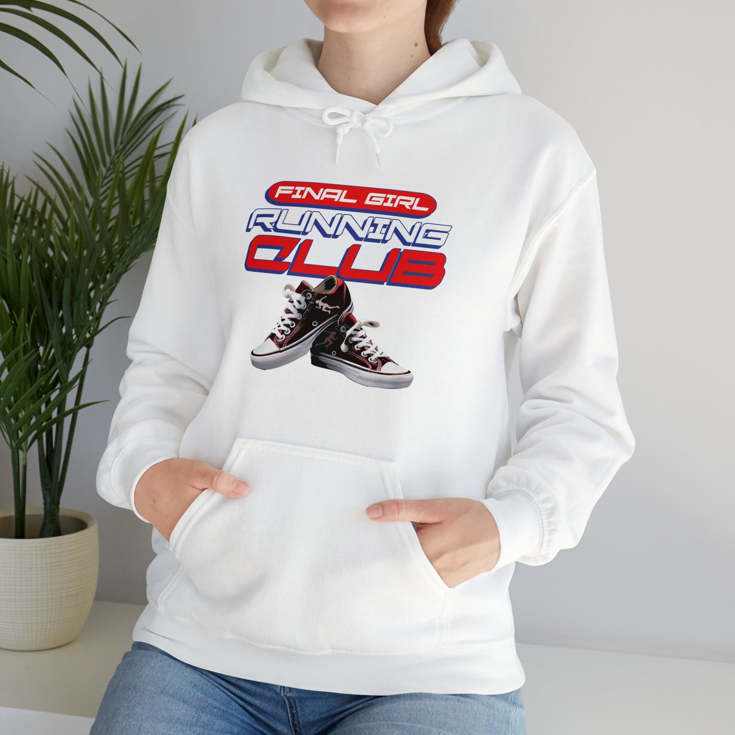 Final Girl Running Club, Unisex Heavy Blend™ Hooded Sweatshirt