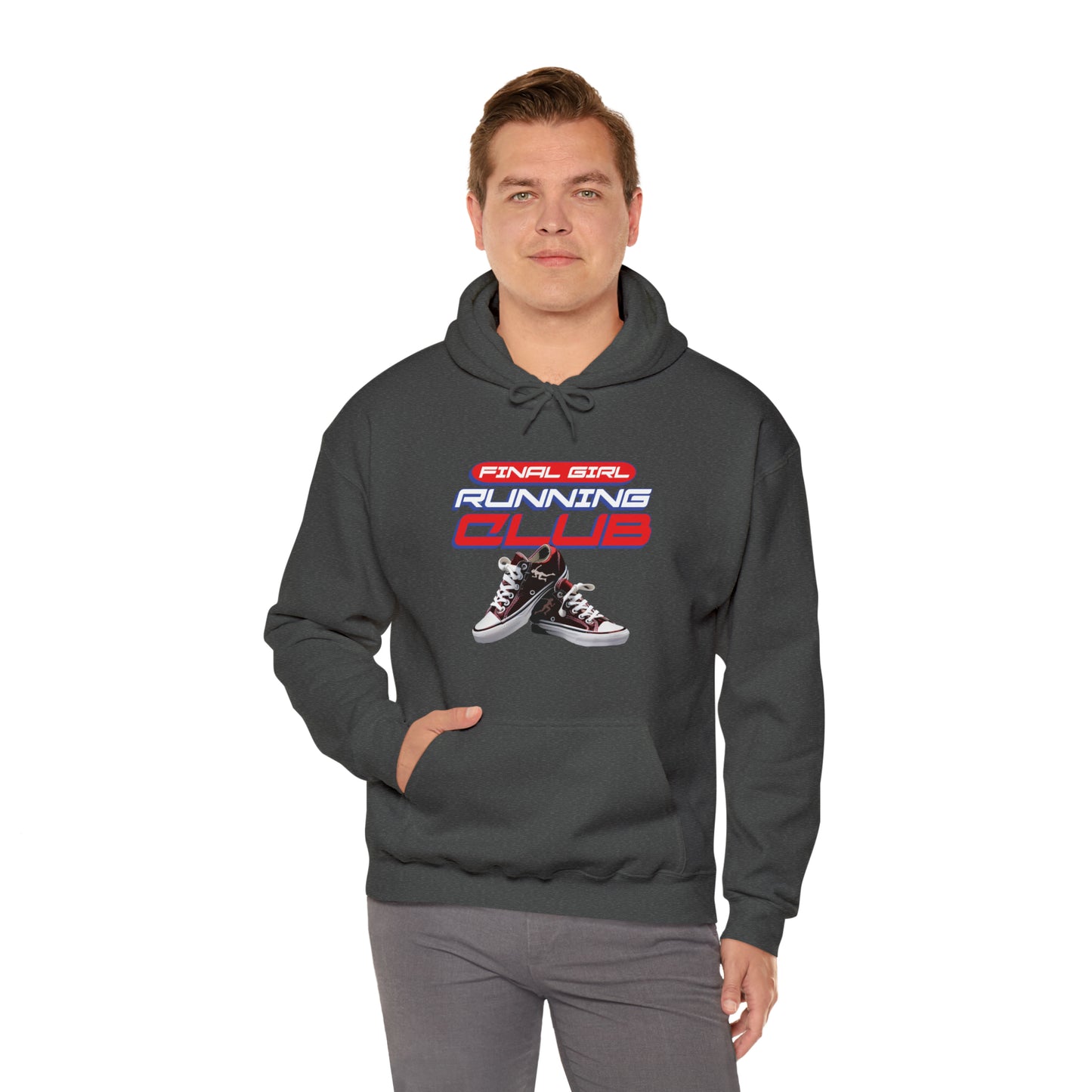 Final Girl Running Club, Unisex Heavy Blend™ Hooded Sweatshirt