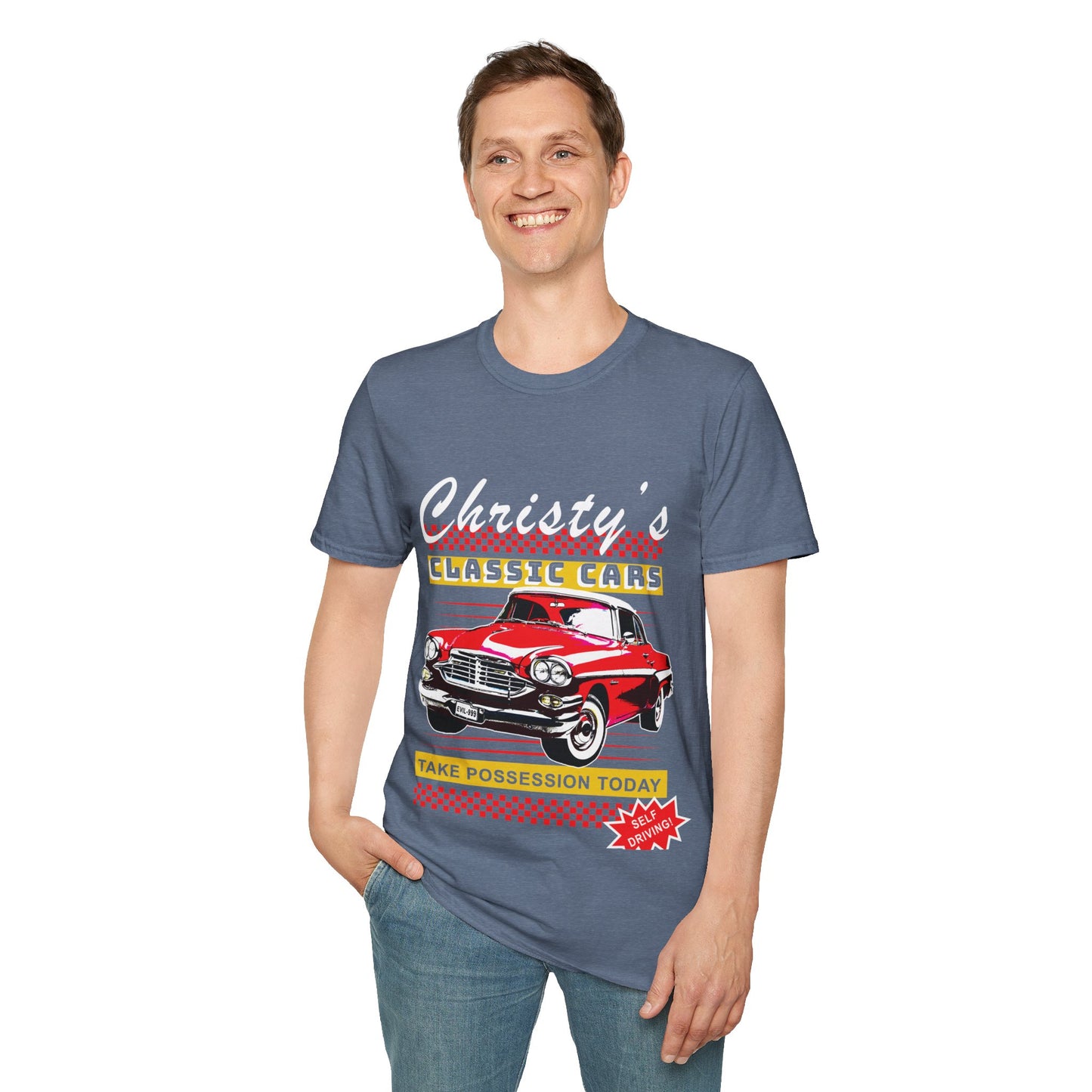 Christy's Classic Cars - Unisex Softstyle T-Shirt