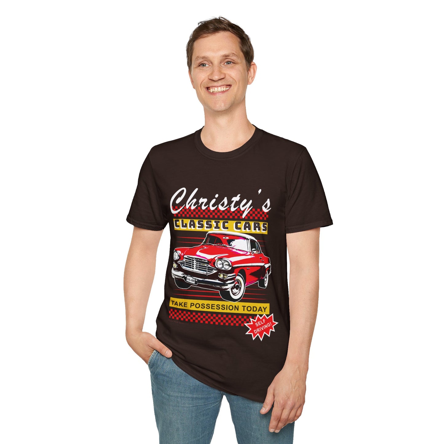 Christy's Classic Cars - Unisex Softstyle T-Shirt