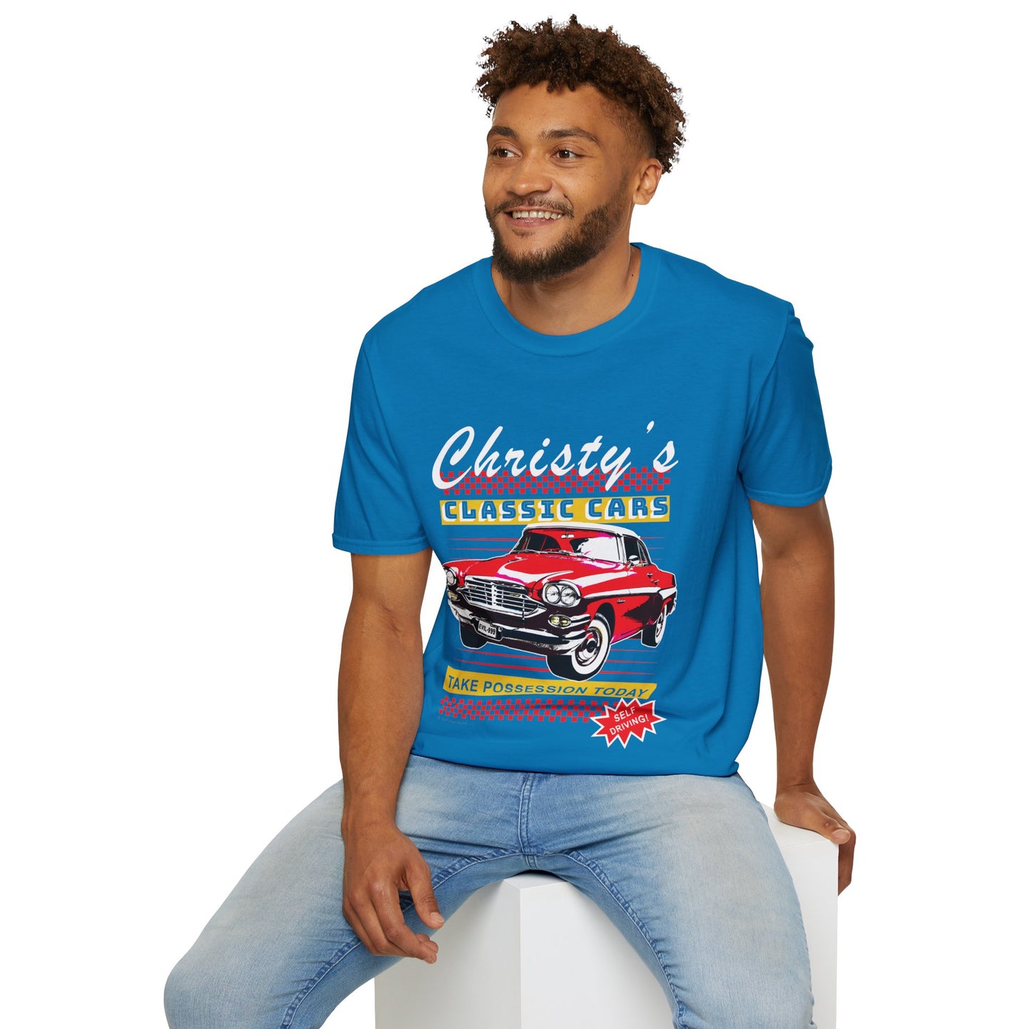 Christy's Classic Cars - Unisex Softstyle T-Shirt