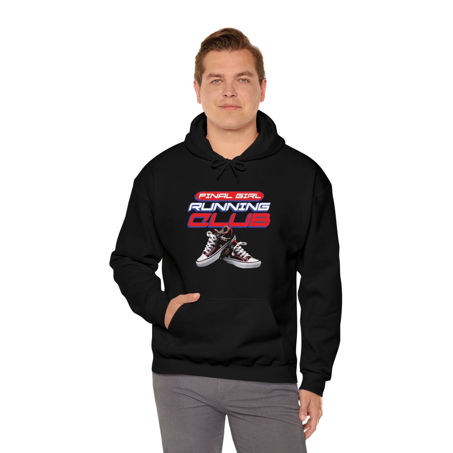 Final Girl Running Club, Unisex Heavy Blend™ Hooded Sweatshirt