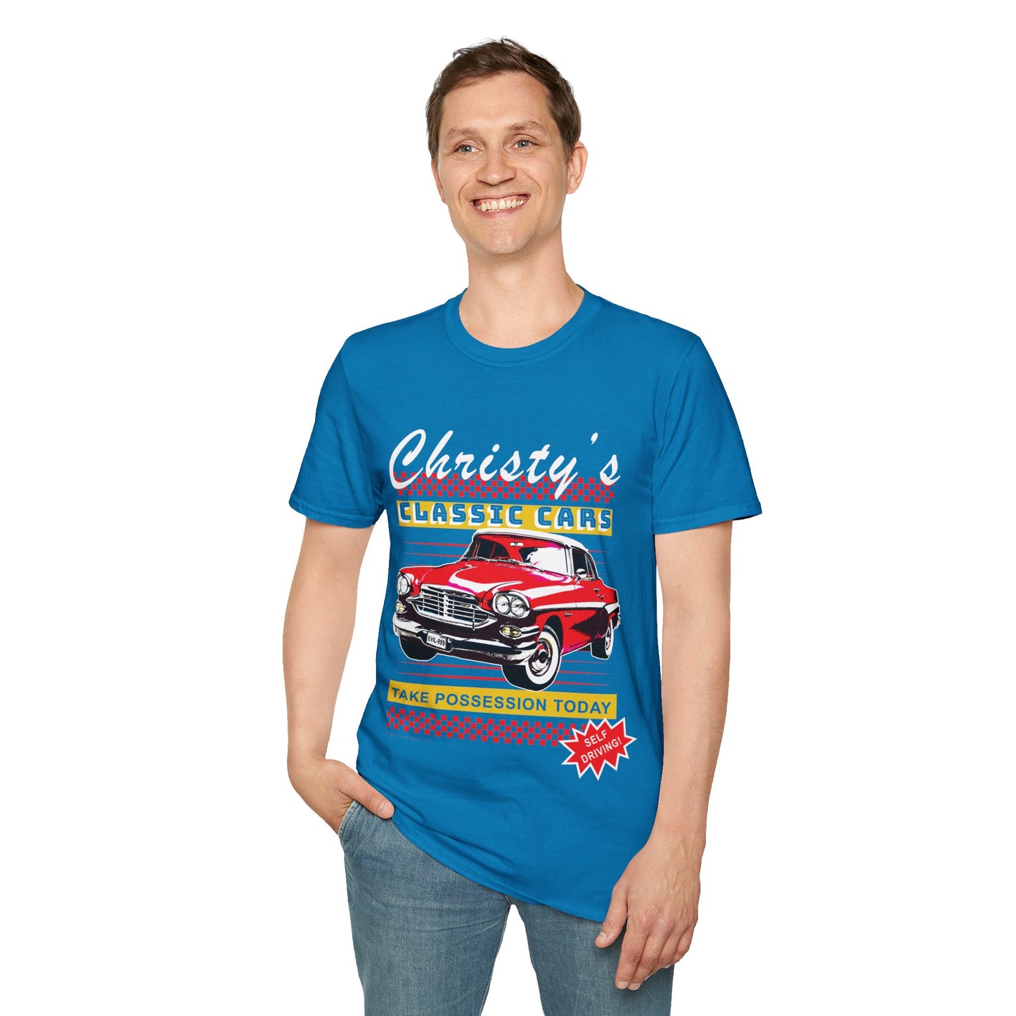 Christy's Classic Cars - Unisex Softstyle T-Shirt