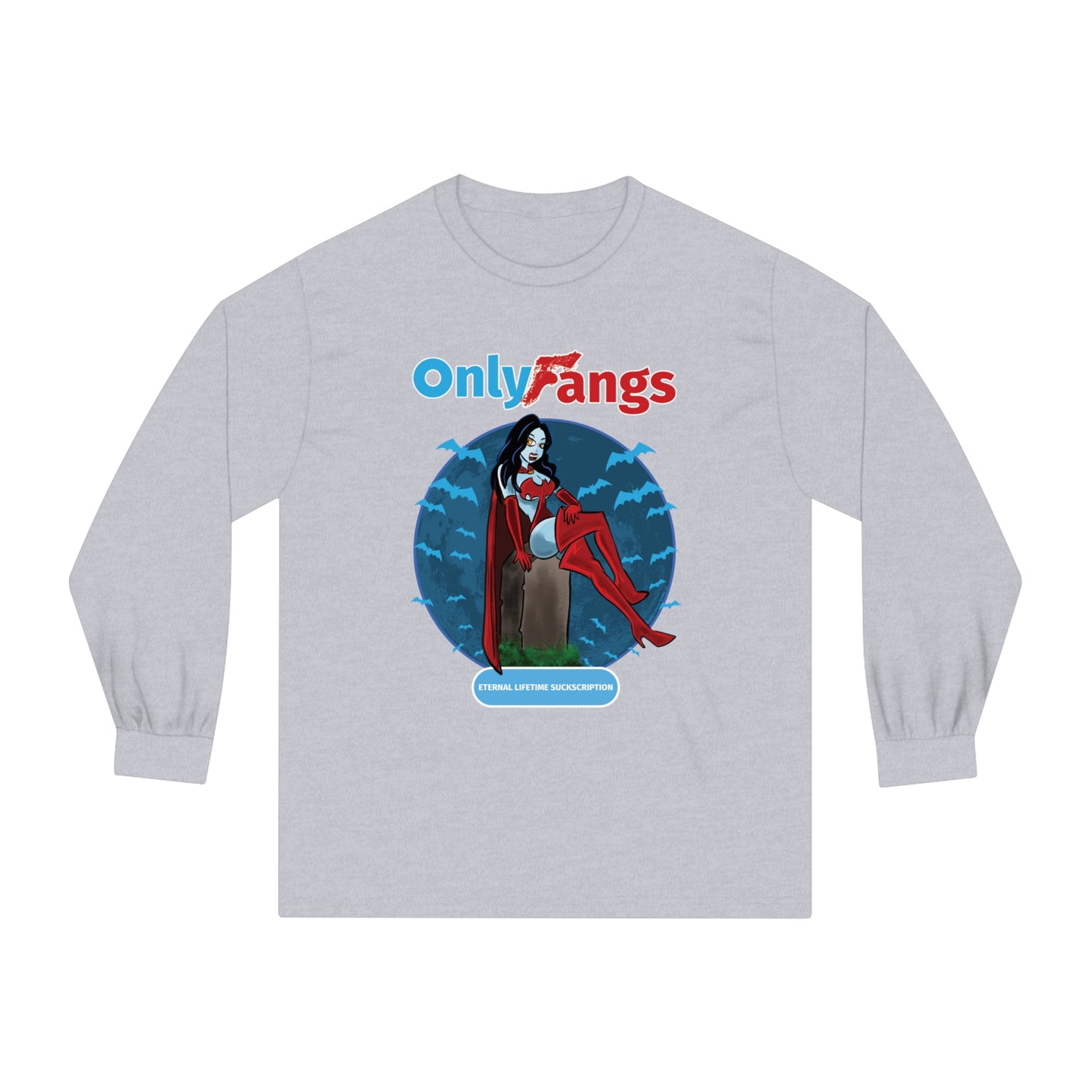 Only Fangs - Unisex Classic Long Sleeve T-Shirt