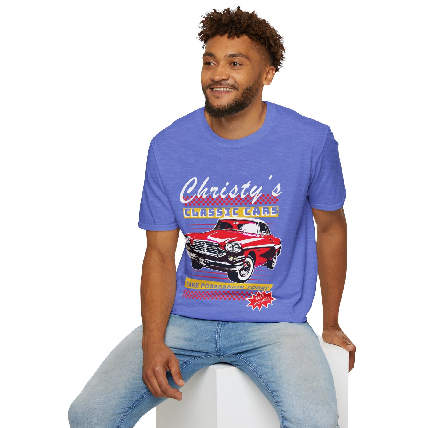 Christy's Classic Cars - Unisex Softstyle T-Shirt