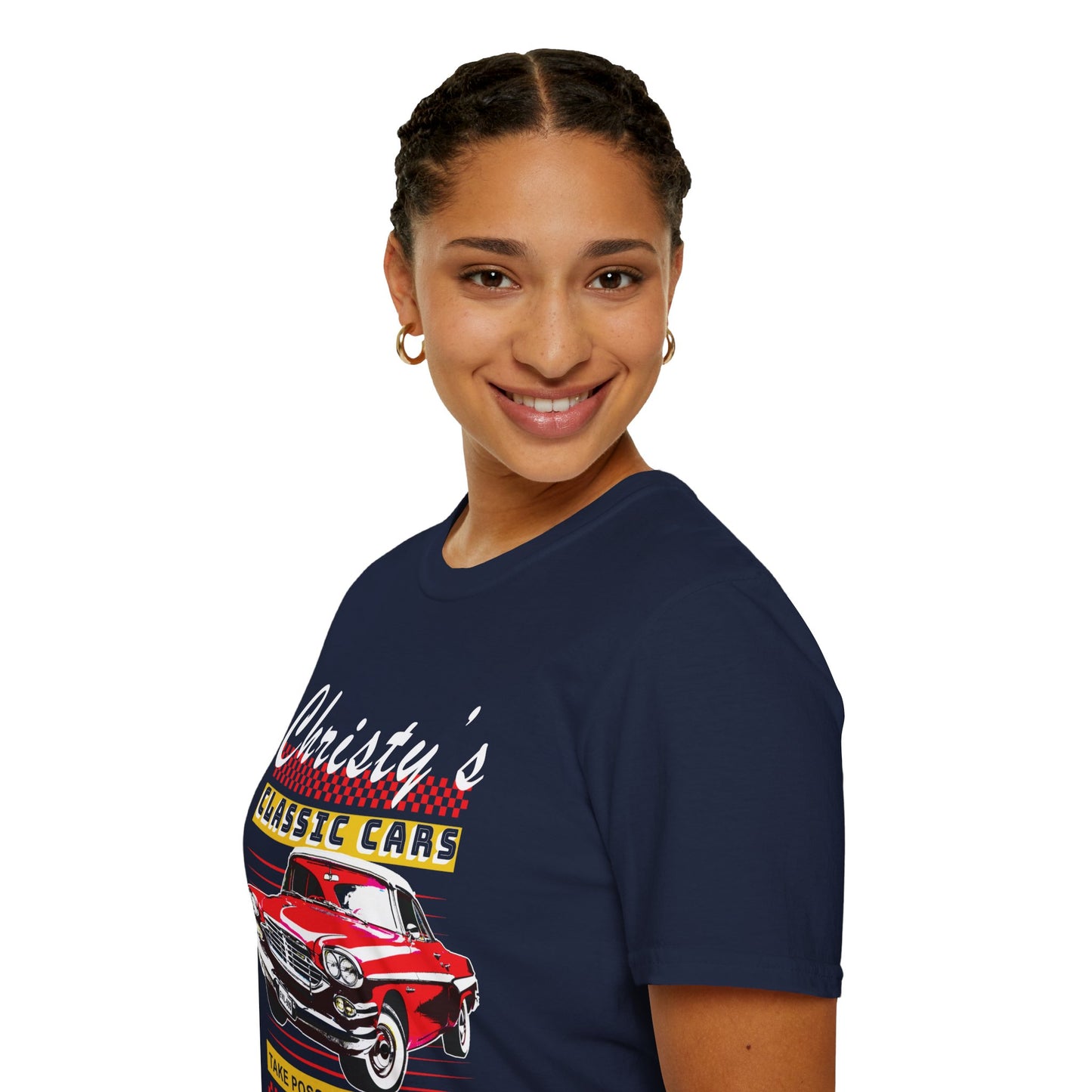 Christy's Classic Cars - Unisex Softstyle T-Shirt