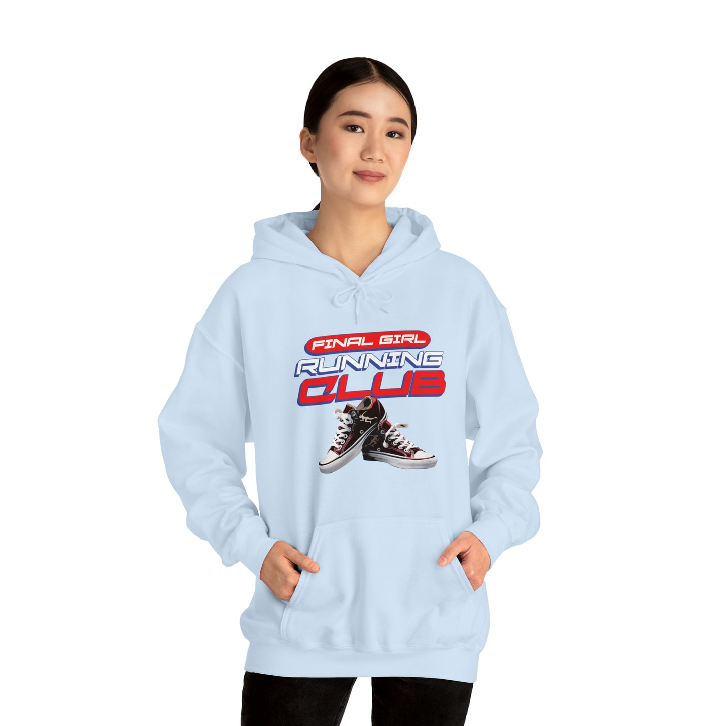 Final Girl Running Club, Unisex Heavy Blend™ Hooded Sweatshirt