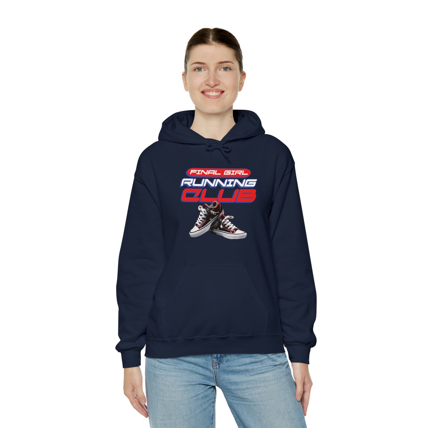 Final Girl Running Club, Unisex Heavy Blend™ Hooded Sweatshirt