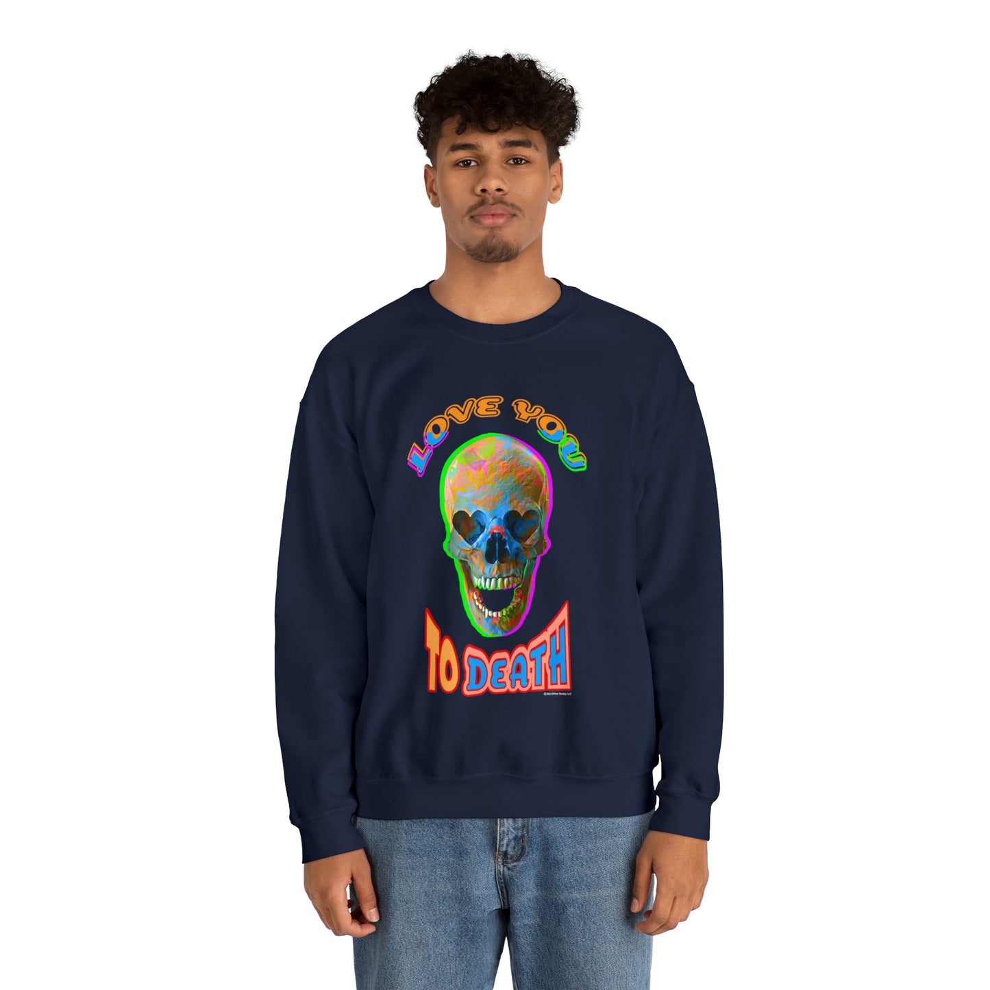 Love You to Death - Unisex Heavy Blend™ Crewneck Sweatshirt