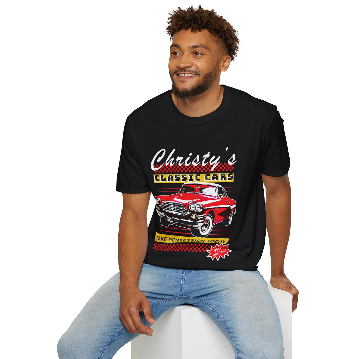 Christy's Classic Cars - Unisex Softstyle T-Shirt