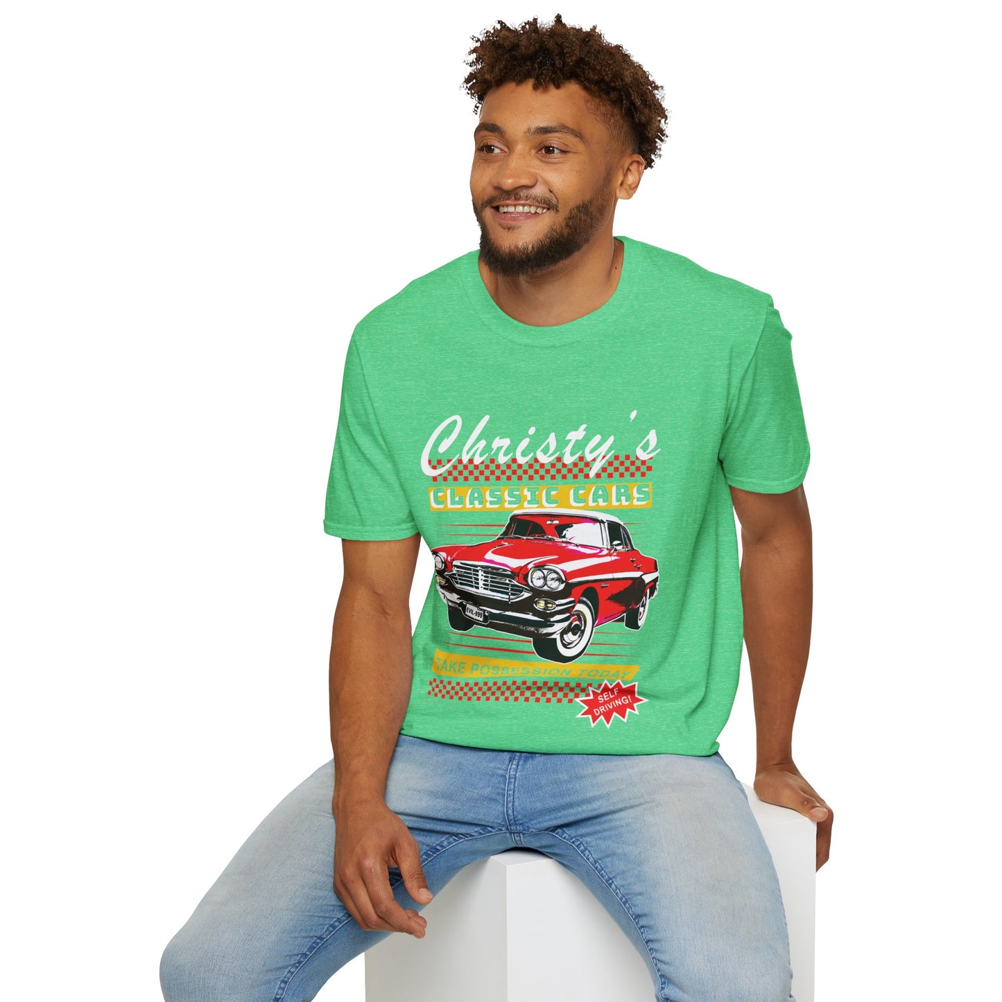 Christy's Classic Cars - Unisex Softstyle T-Shirt