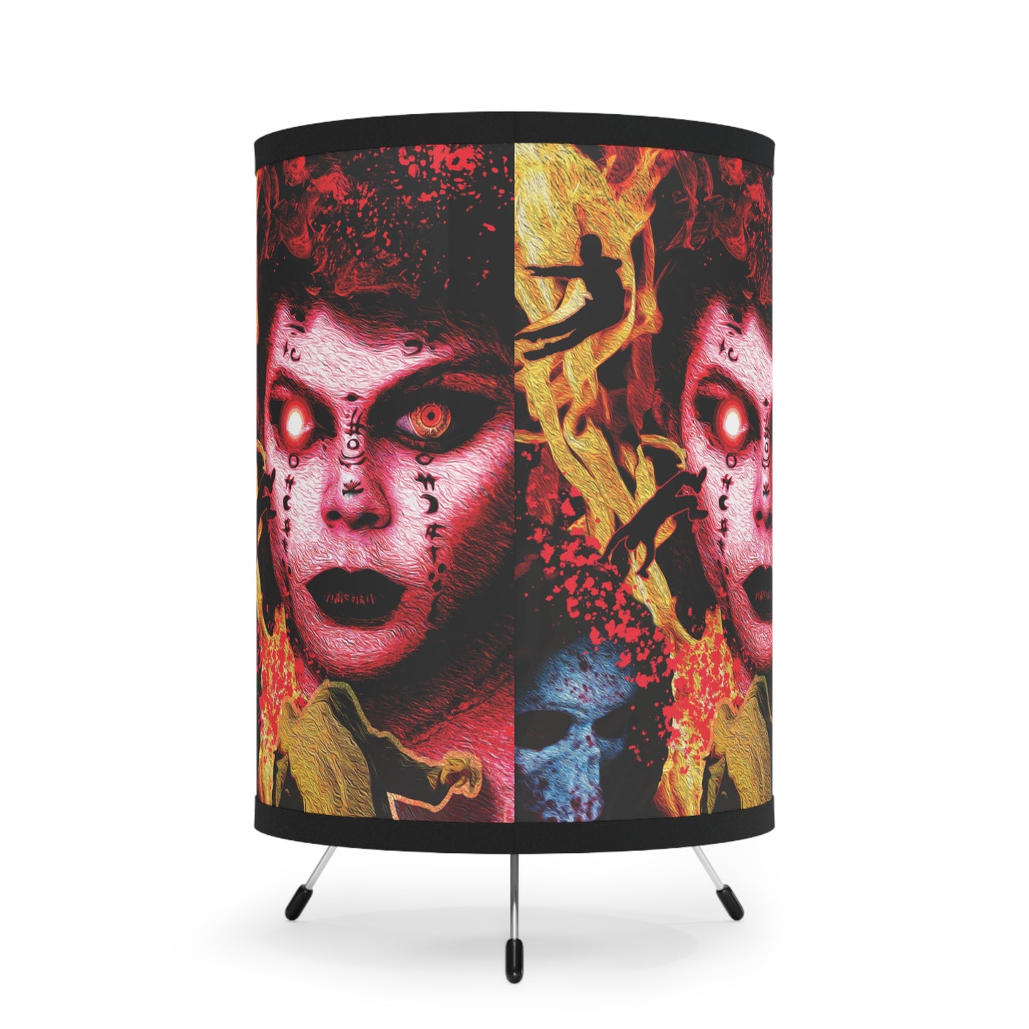 Devil Woman - Tripod Lamp