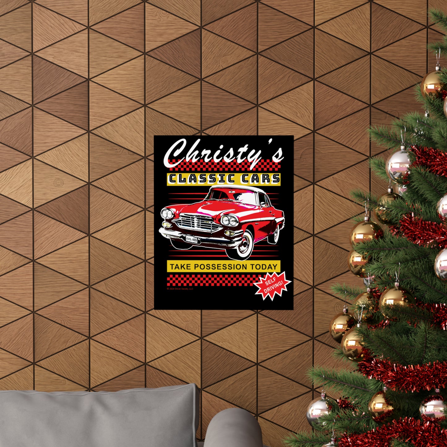 Christy's Classic Cars - Matte Vertical Poster