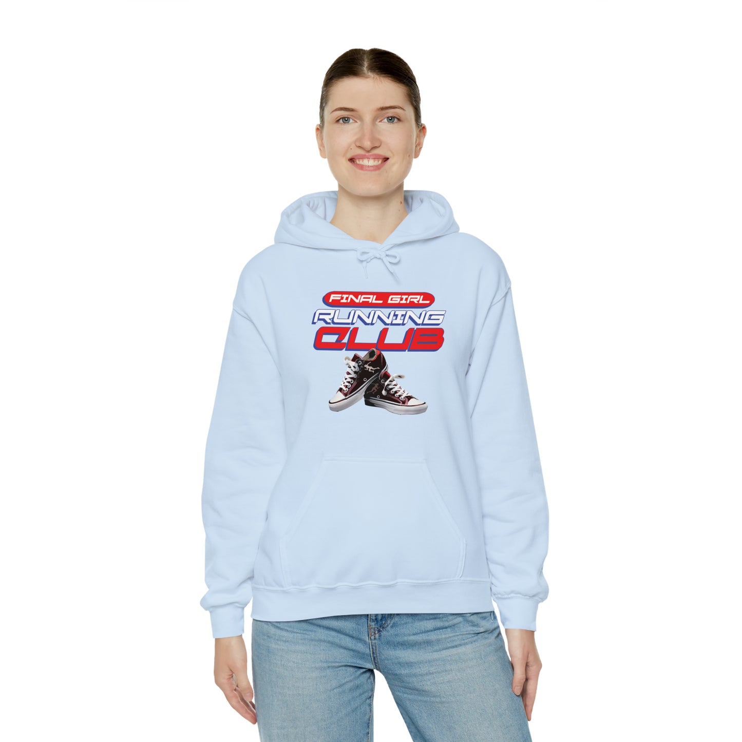 Final Girl Running Club, Unisex Heavy Blend™ Hooded Sweatshirt